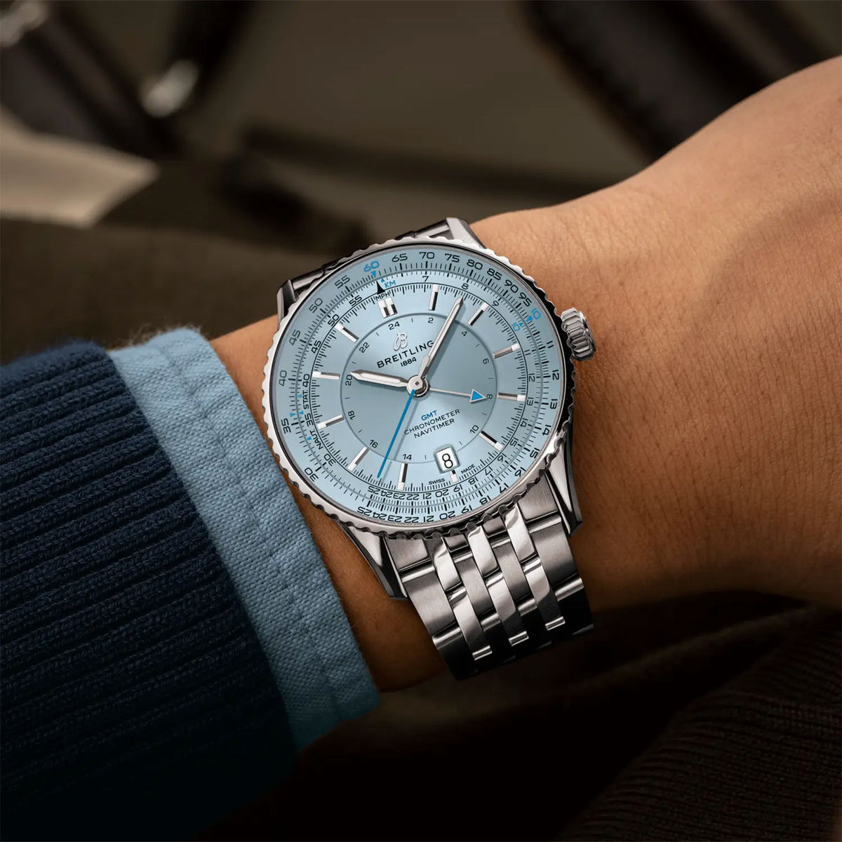 Navitimer Automatic GMT 41 variant Pursuit