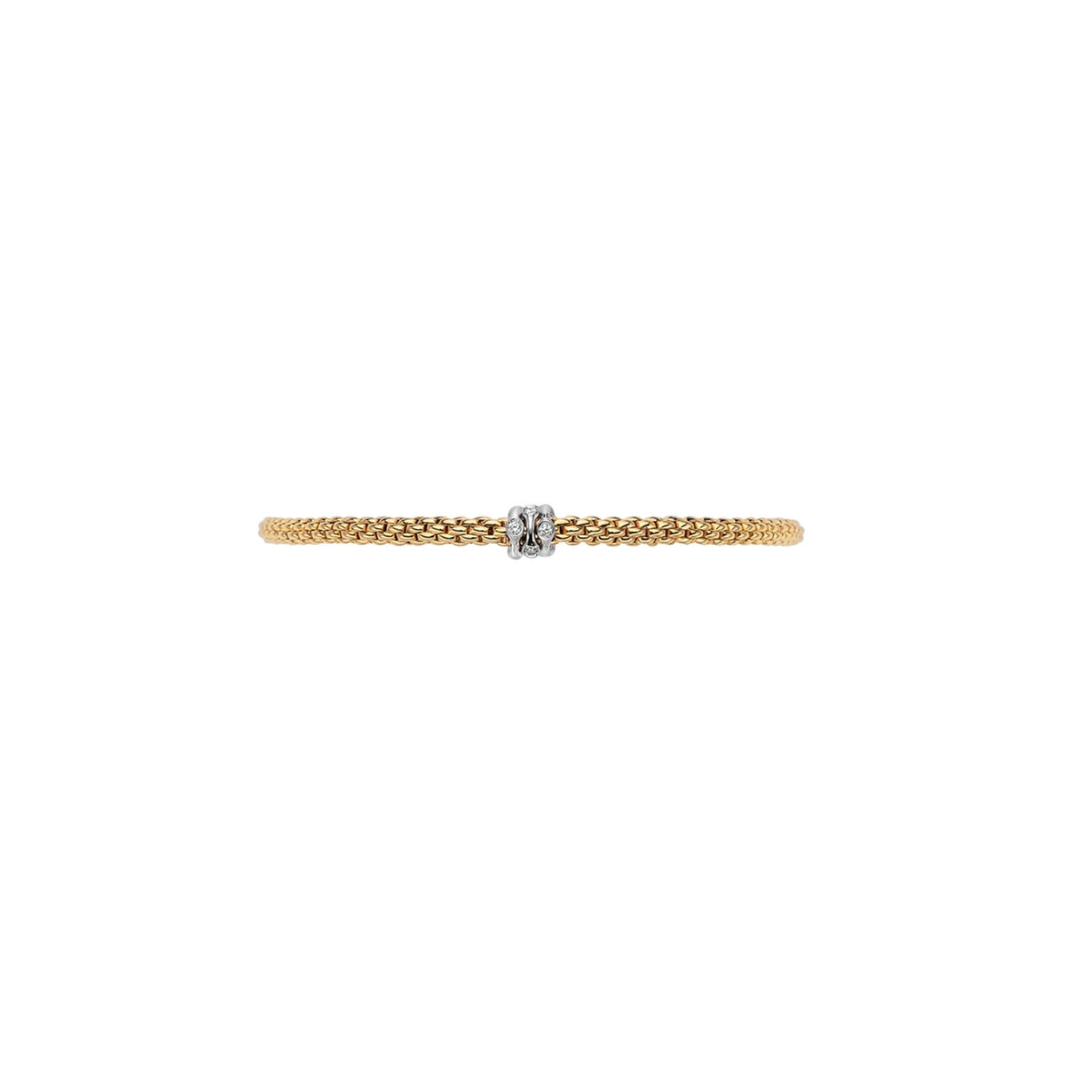 Prima 18ct Yellow & White Gold Diamond Flex'it Bracelet variant Pursuit