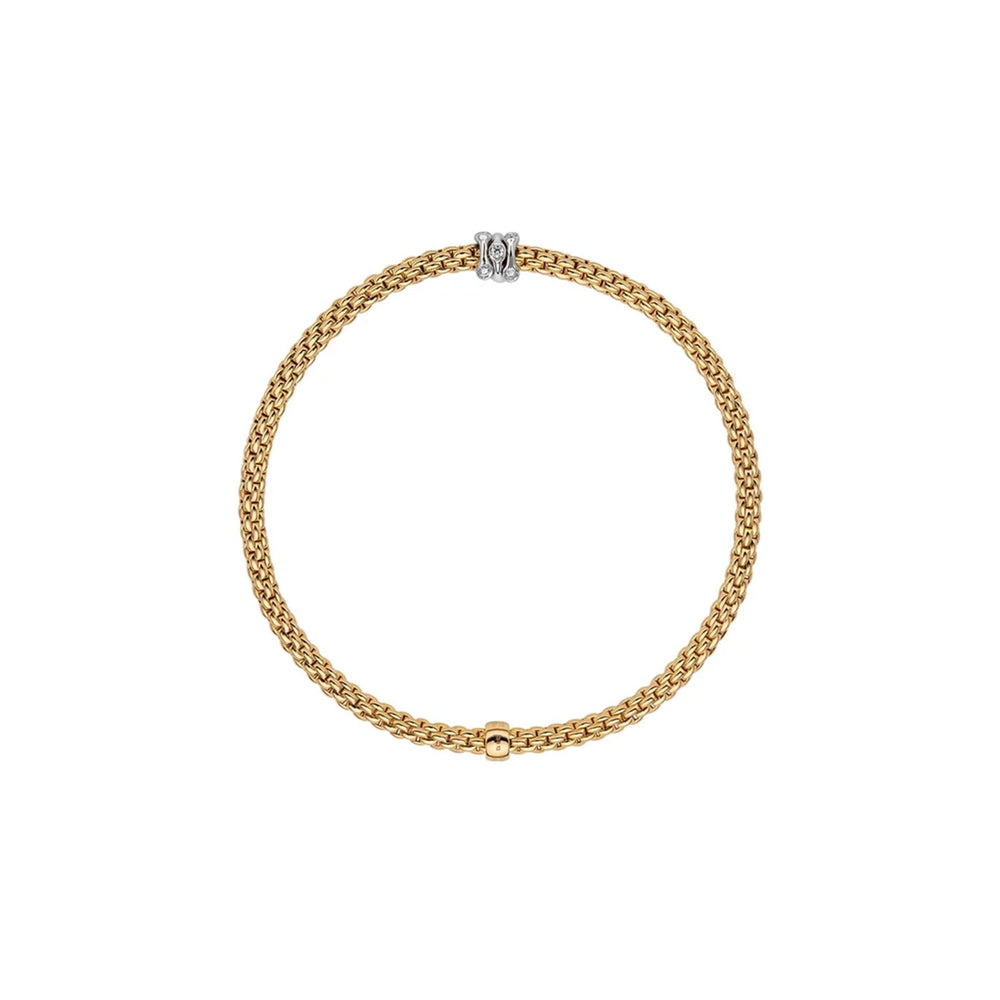 Prima 18ct Yellow & White Gold Diamond Flex'it Bracelet variant Pursuit