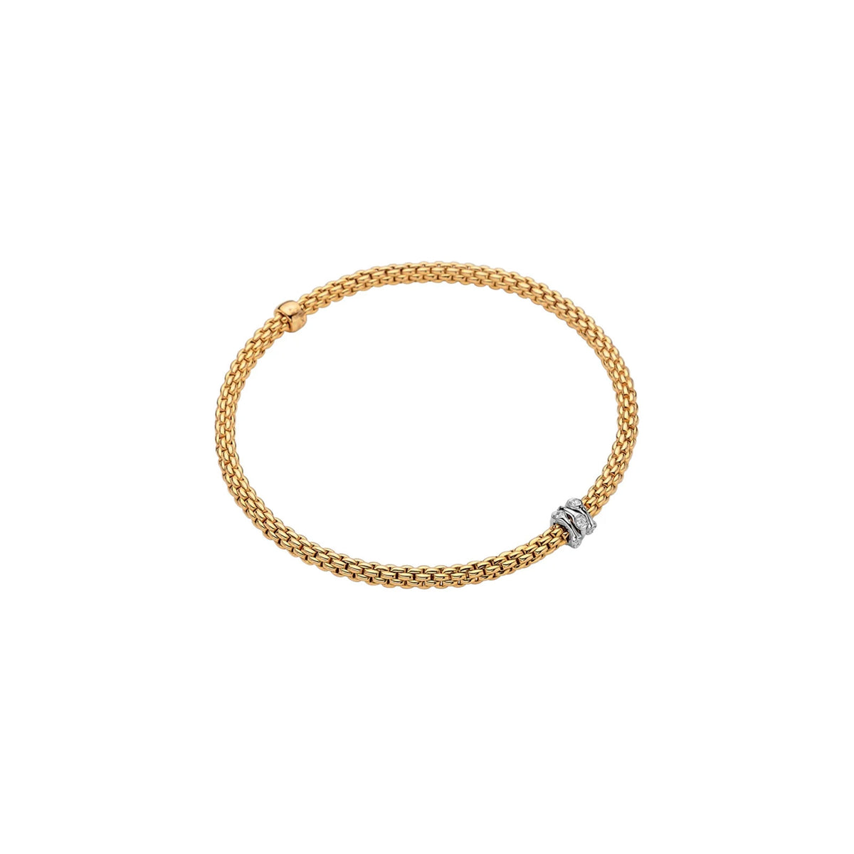 Prima 18ct Yellow & White Gold Diamond Flex'it Bracelet variant Pursuit