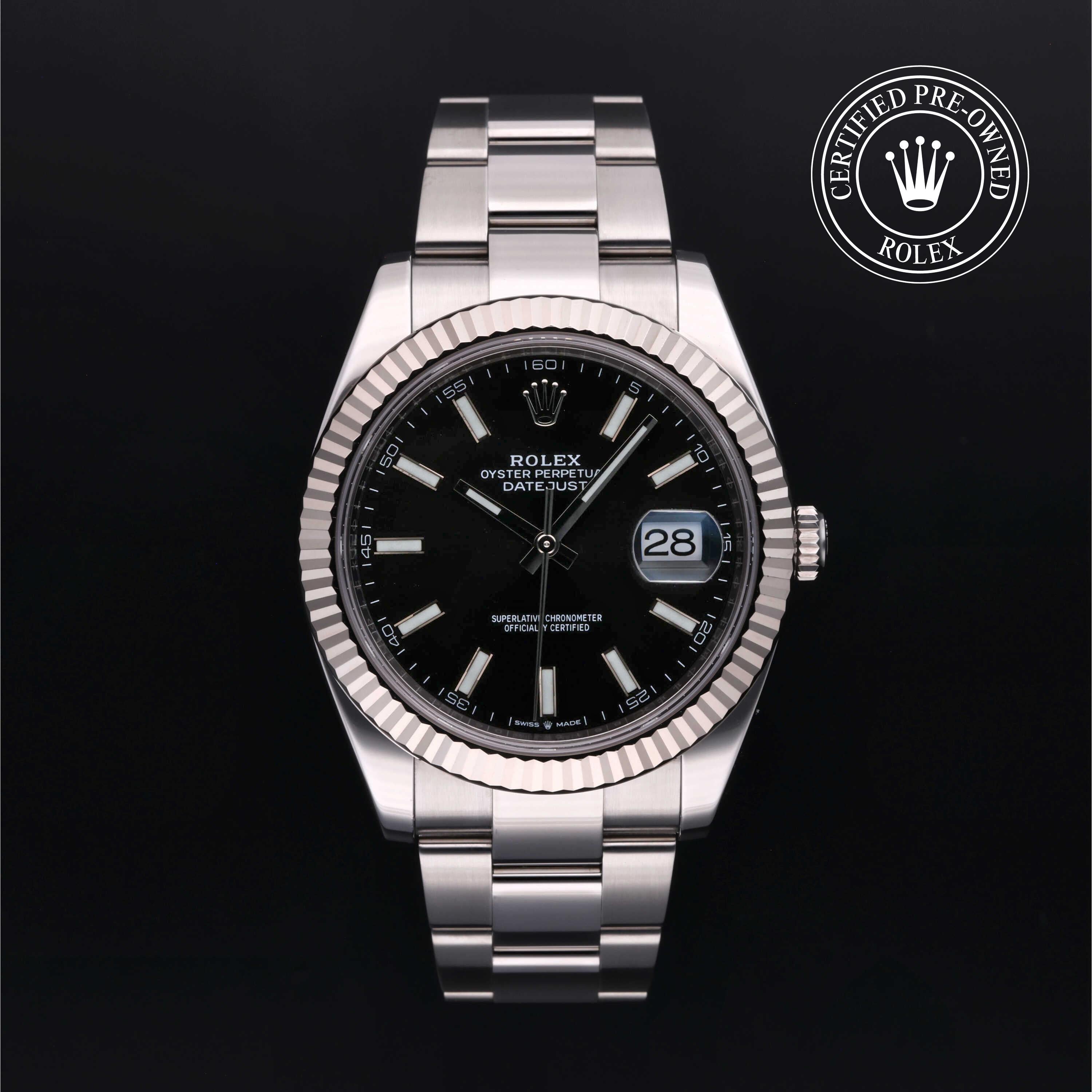 Rolex Certified Pre-Owned Datejust 41mm 126334 8618J6D6 simple Pursuit