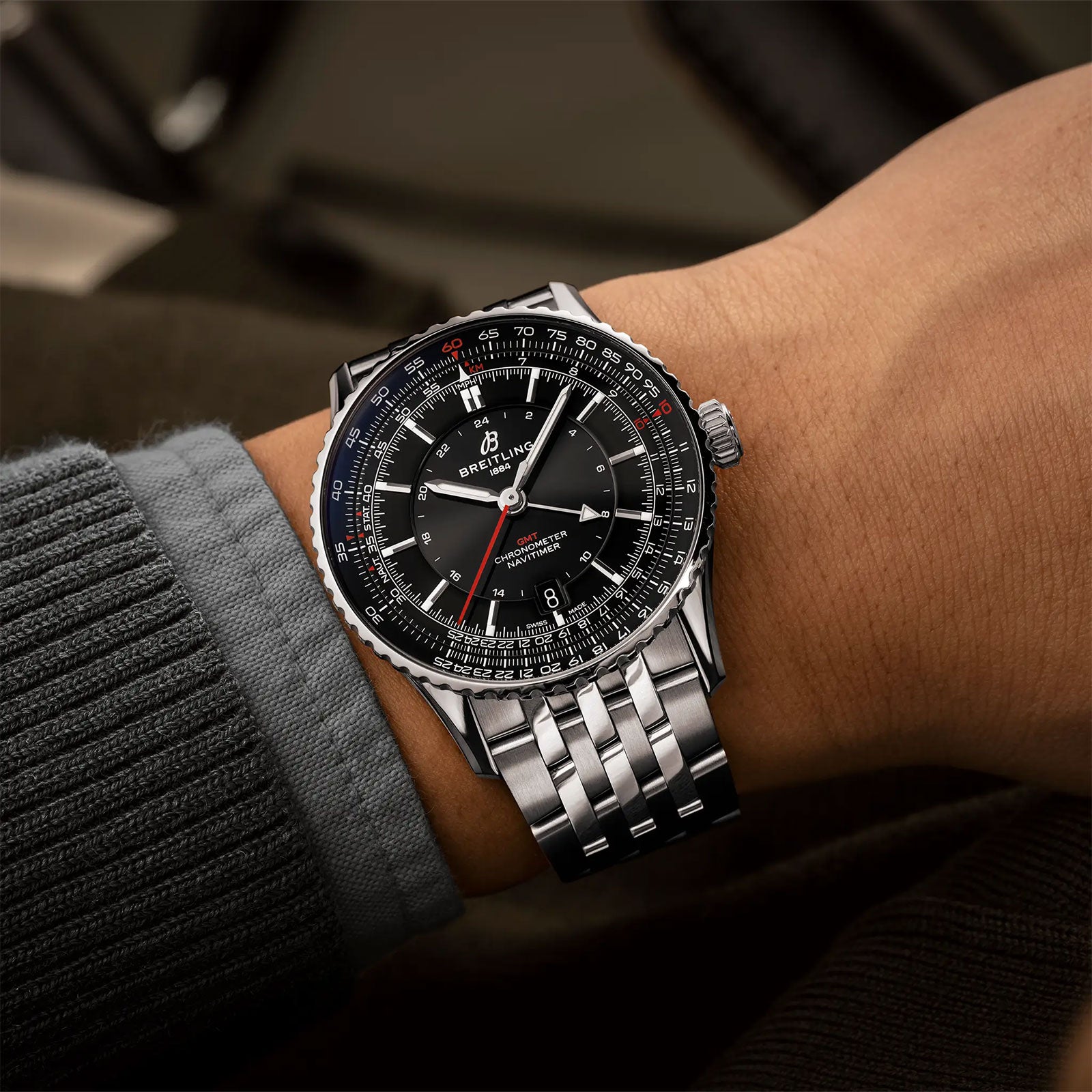 Navitimer Automatic GMT 41 variant Pursuit