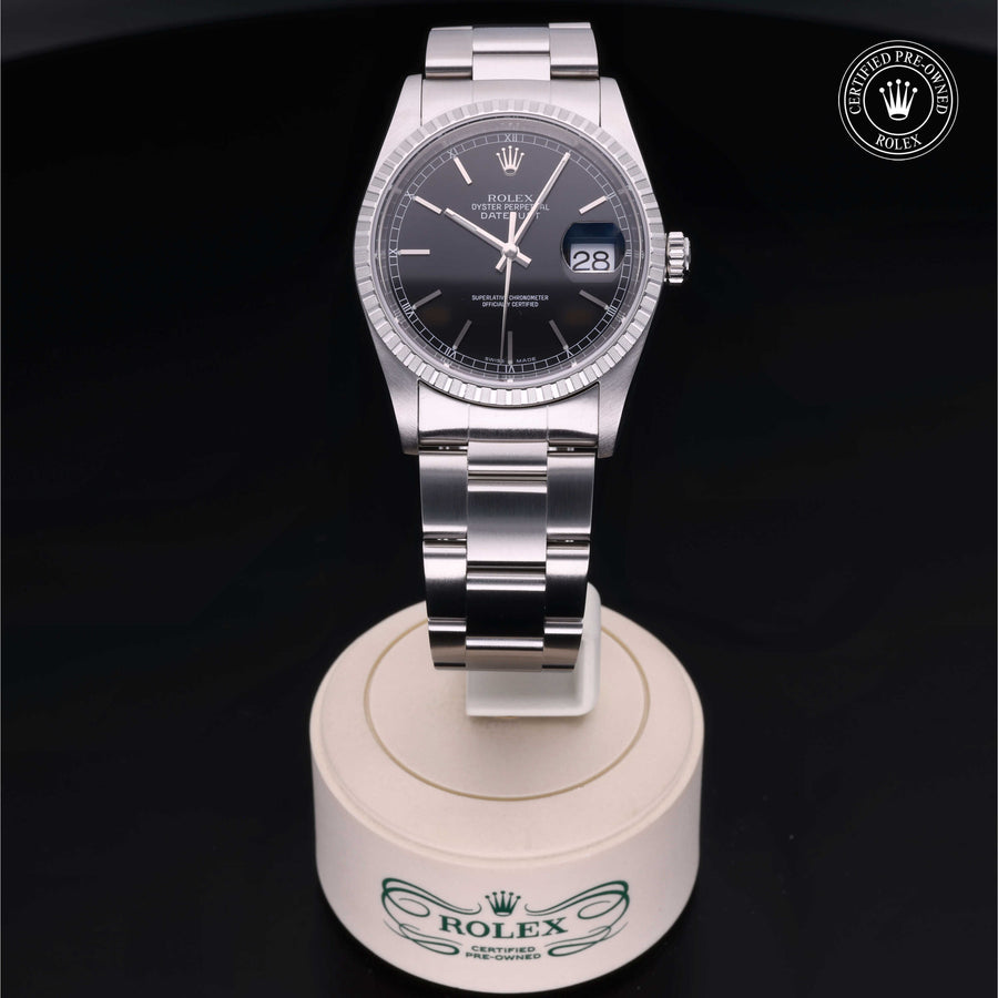 Rolex Certified Pre-Owned Datejust 36mm 16220 F980314 simple Pursuit