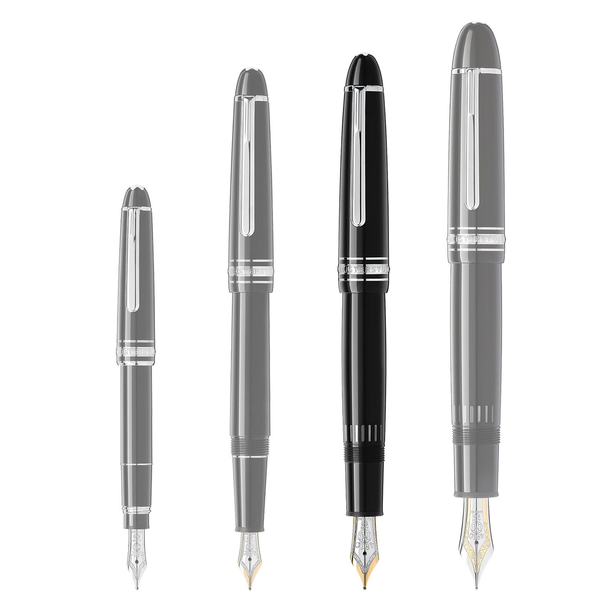 Meisterstück Platinum-Coated LeGrand Fountain Pen simple Pursuit