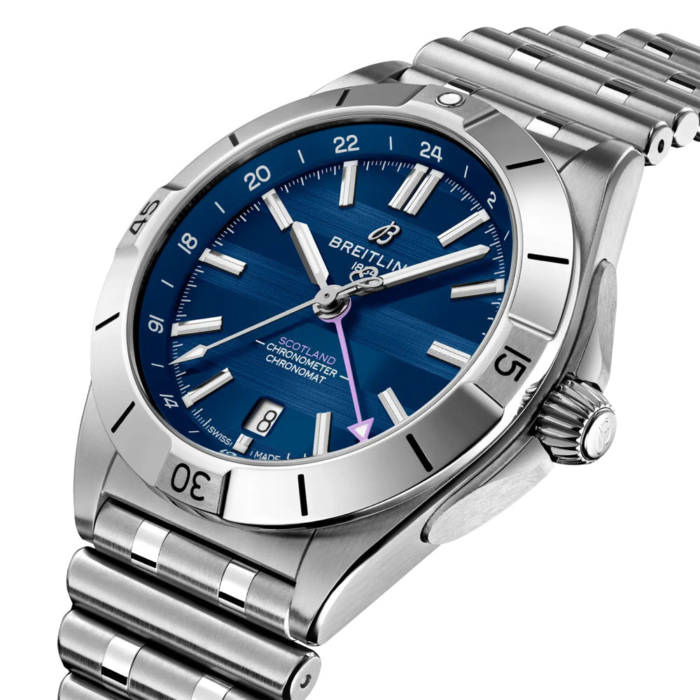 Chronomat Automatic GMT 40 Six Nations Scotland variant Pursuit