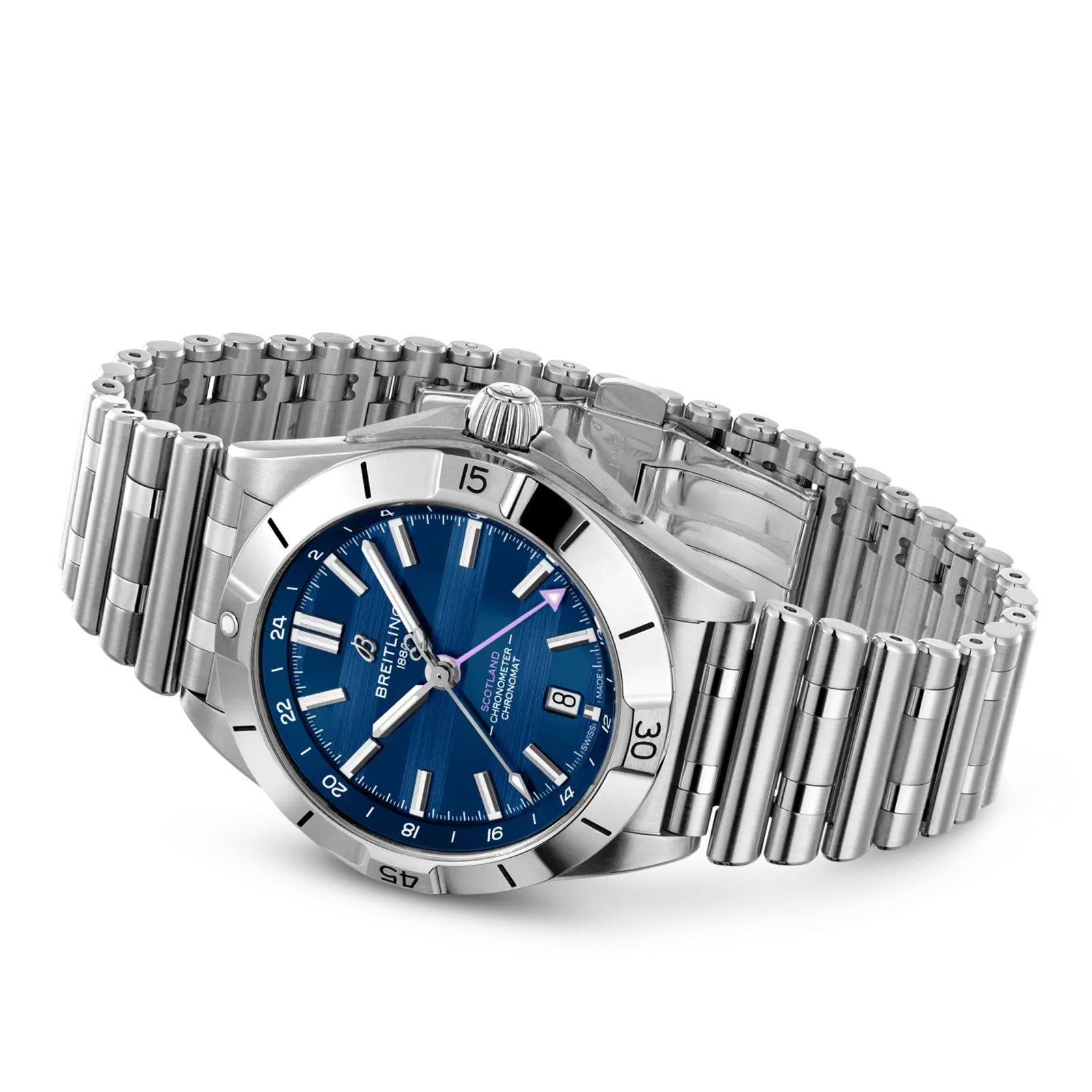 Chronomat Automatic GMT 40 Six Nations Scotland variant Pursuit