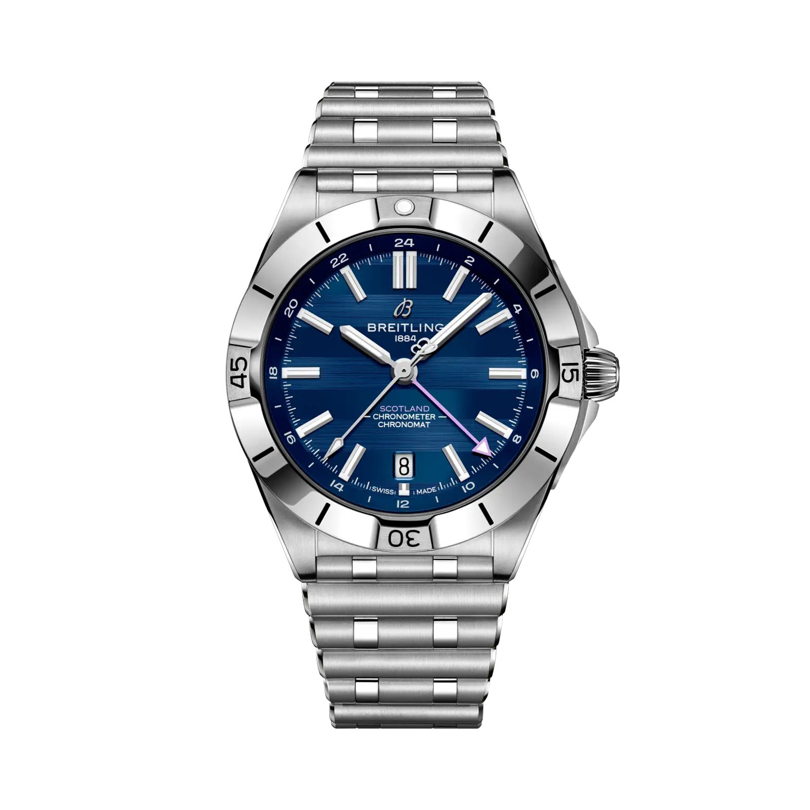 Chronomat Automatic GMT 40 Six Nations Scotland variant Pursuit