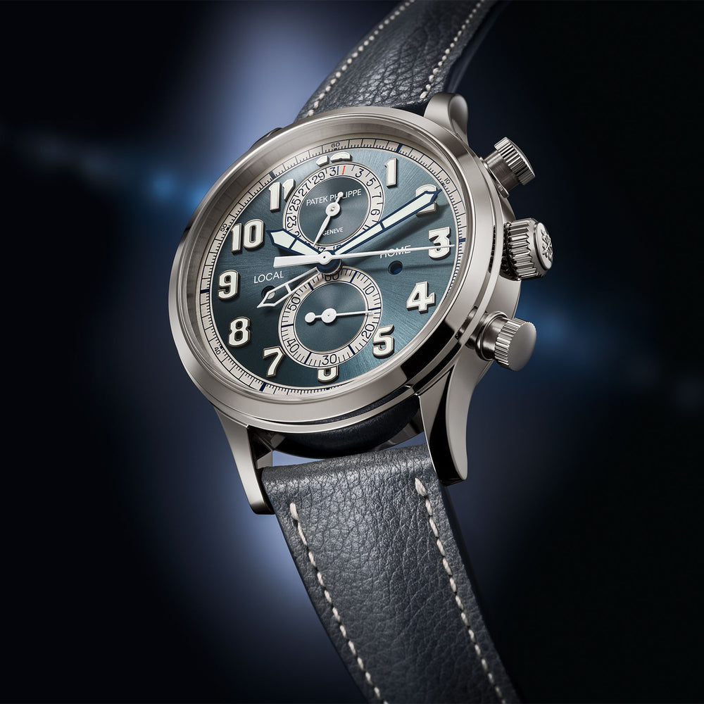 Complications Calatrava Pilot Travel Time & Flyback Chronograph 5924G-001 variant Pursuit