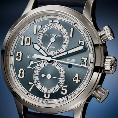 Complications Calatrava Pilot Travel Time & Flyback Chronograph 5924G-001 variant Pursuit