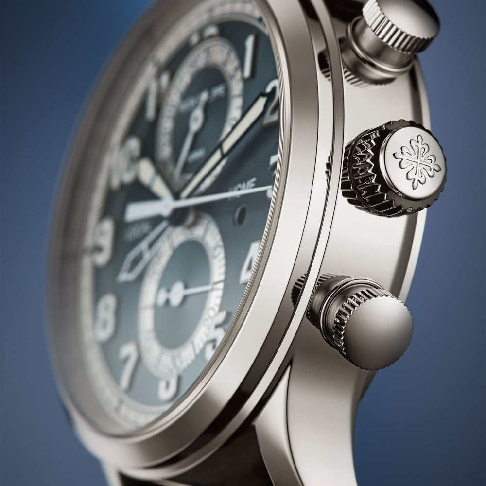 Complications Calatrava Pilot Travel Time & Flyback Chronograph 5924G-001 variant Pursuit