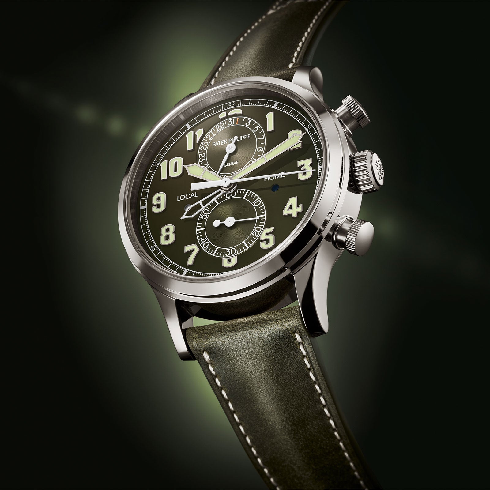 Complications Calatrava Pilot Travel Time & Flyback Chronograph 5924G-010 variant Pursuit