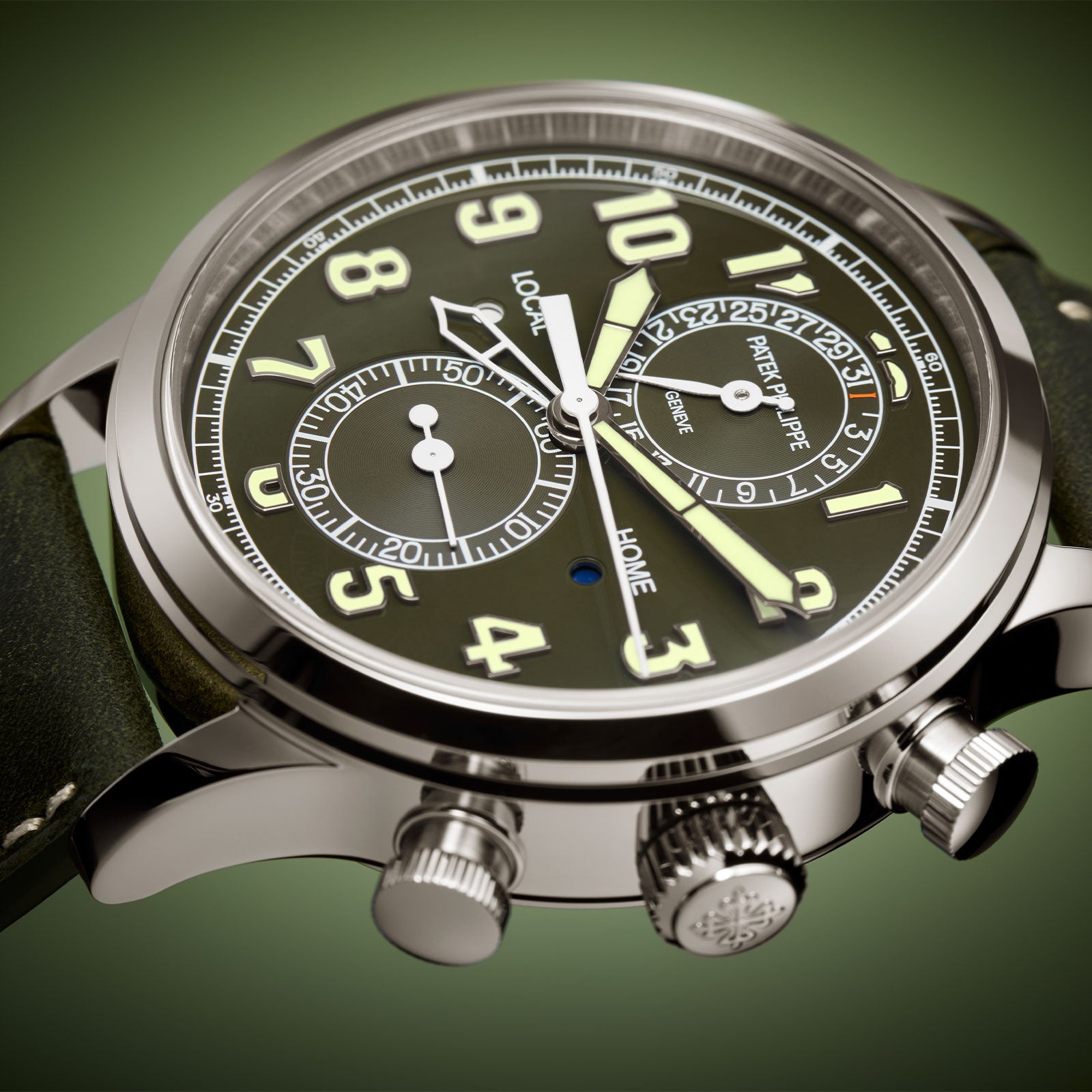 Complications Calatrava Pilot Travel Time & Flyback Chronograph 5924G-010 variant Pursuit