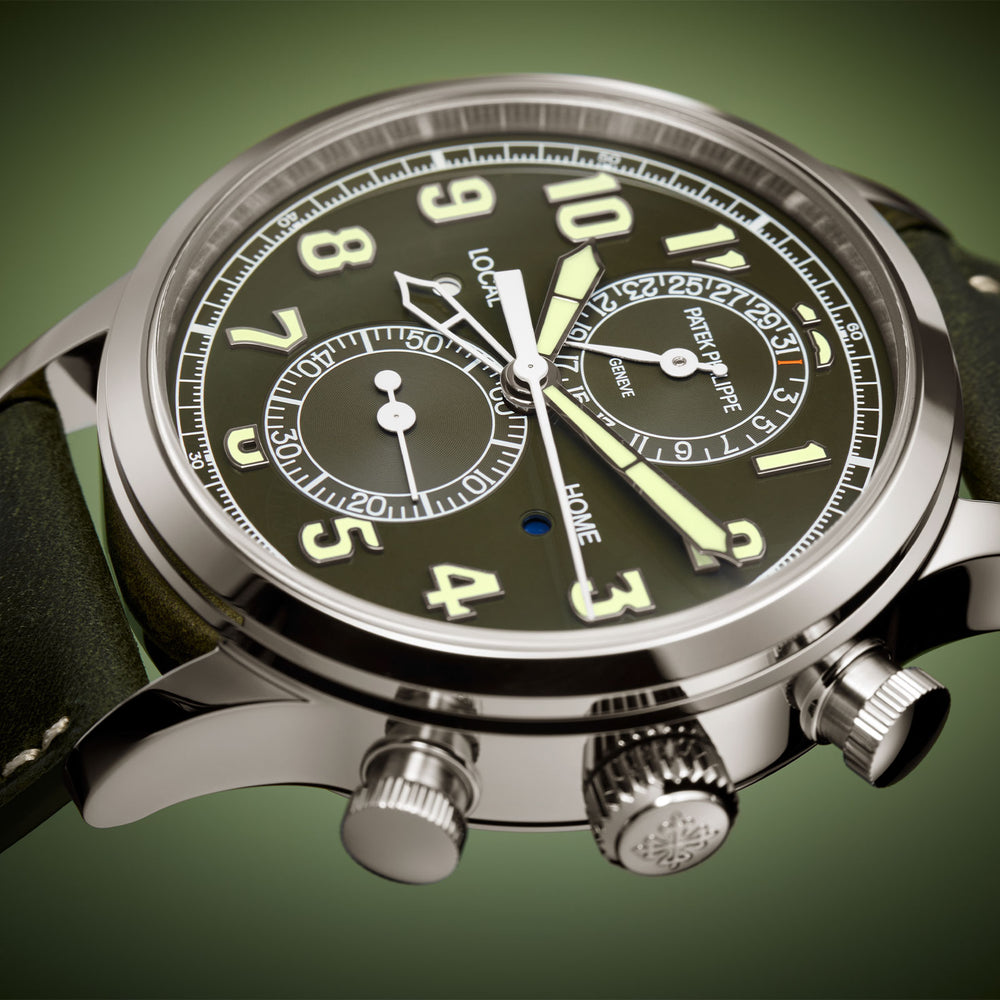 Complications Calatrava Pilot Travel Time & Flyback Chronograph 5924G-010 variant Pursuit