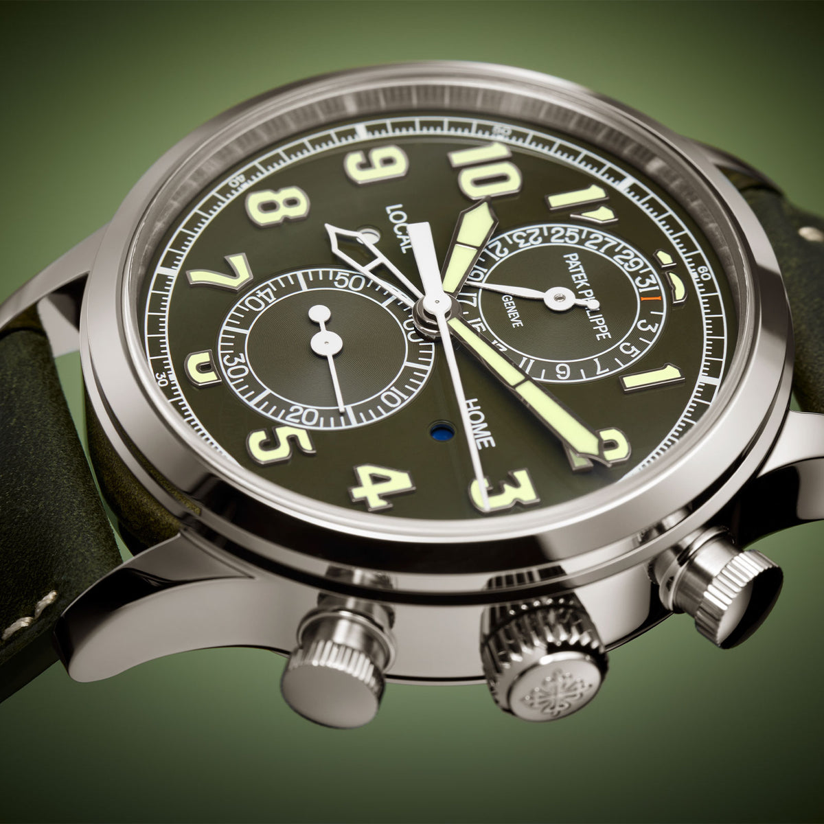 Complications Calatrava Pilot Travel Time & Flyback Chronograph 5924G-010 variant Pursuit