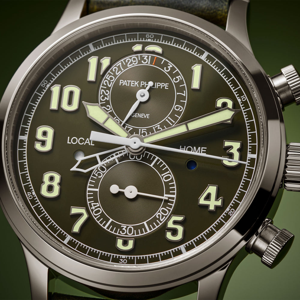 Complications Calatrava Pilot Travel Time & Flyback Chronograph 5924G-010 variant Pursuit