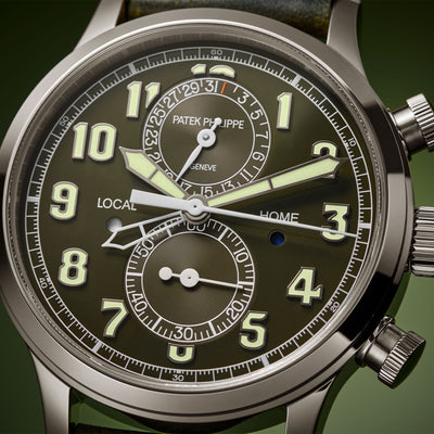 Complications Calatrava Pilot Travel Time & Flyback Chronograph 5924G-010 variant Pursuit