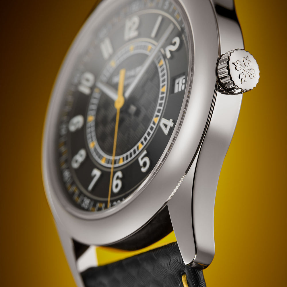 Calatrava Date & Sweep Seconds 6007G-001 simple Pursuit