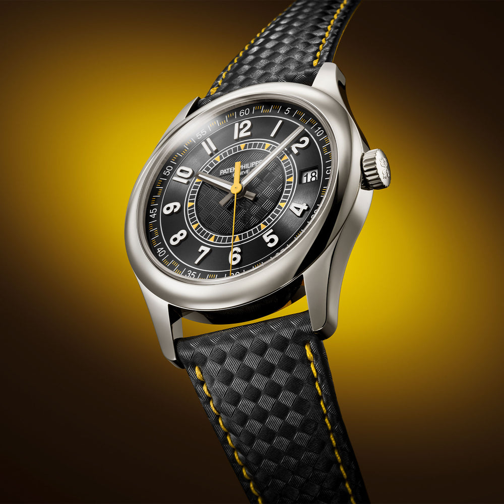 Calatrava Date & Sweep Seconds 6007G-001 simple Pursuit