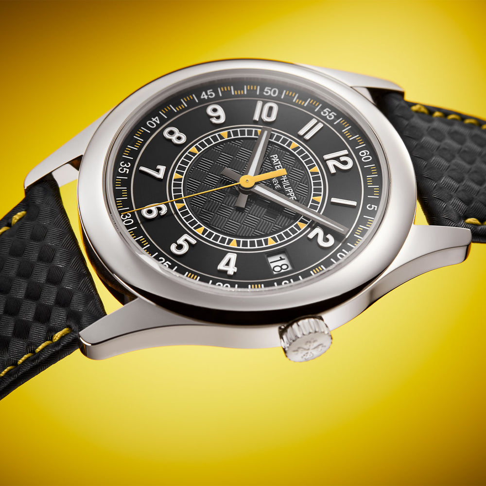 Calatrava Date & Sweep Seconds 6007G-001 simple Pursuit