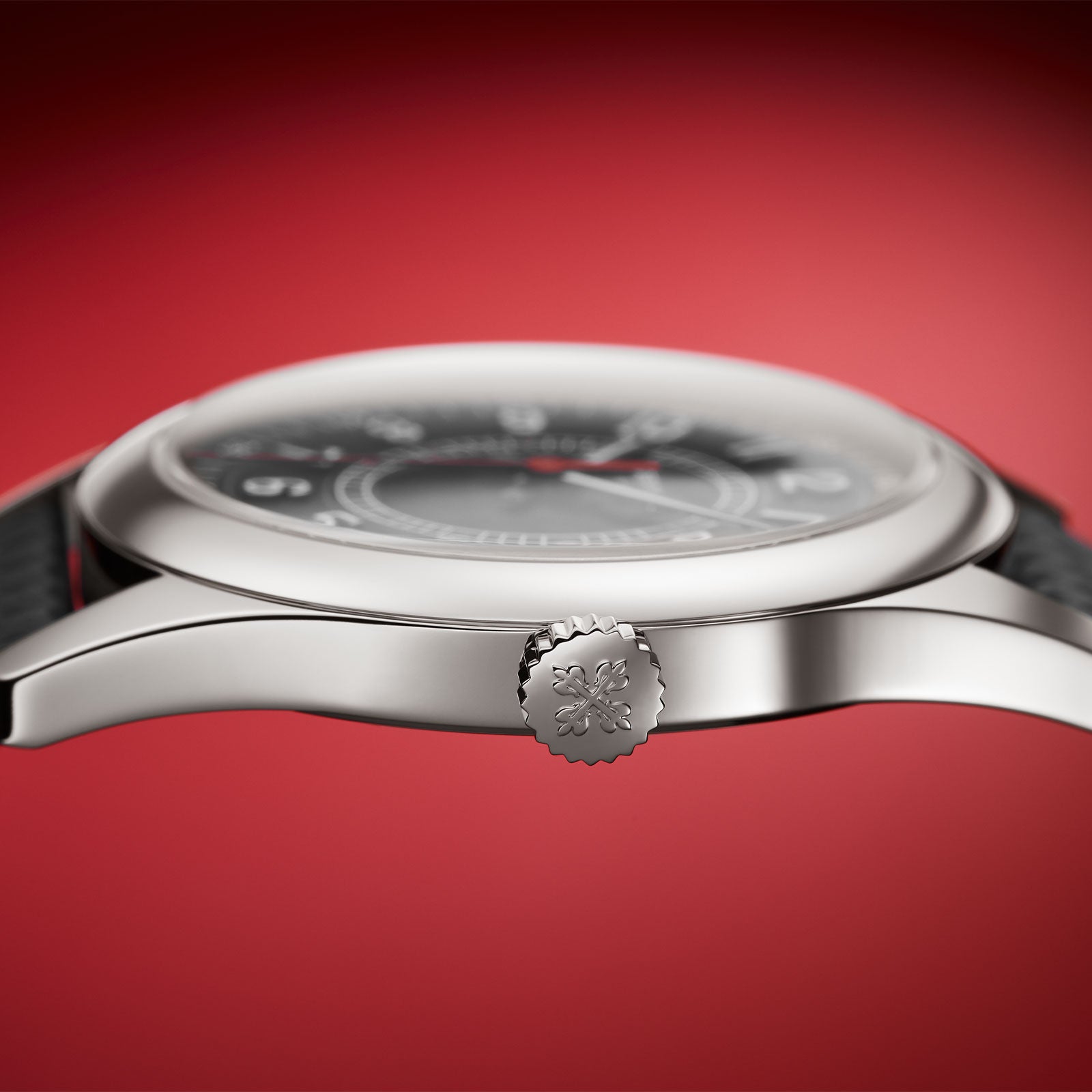 Calatrava Date & Sweep Seconds 6007G-010 simple Pursuit