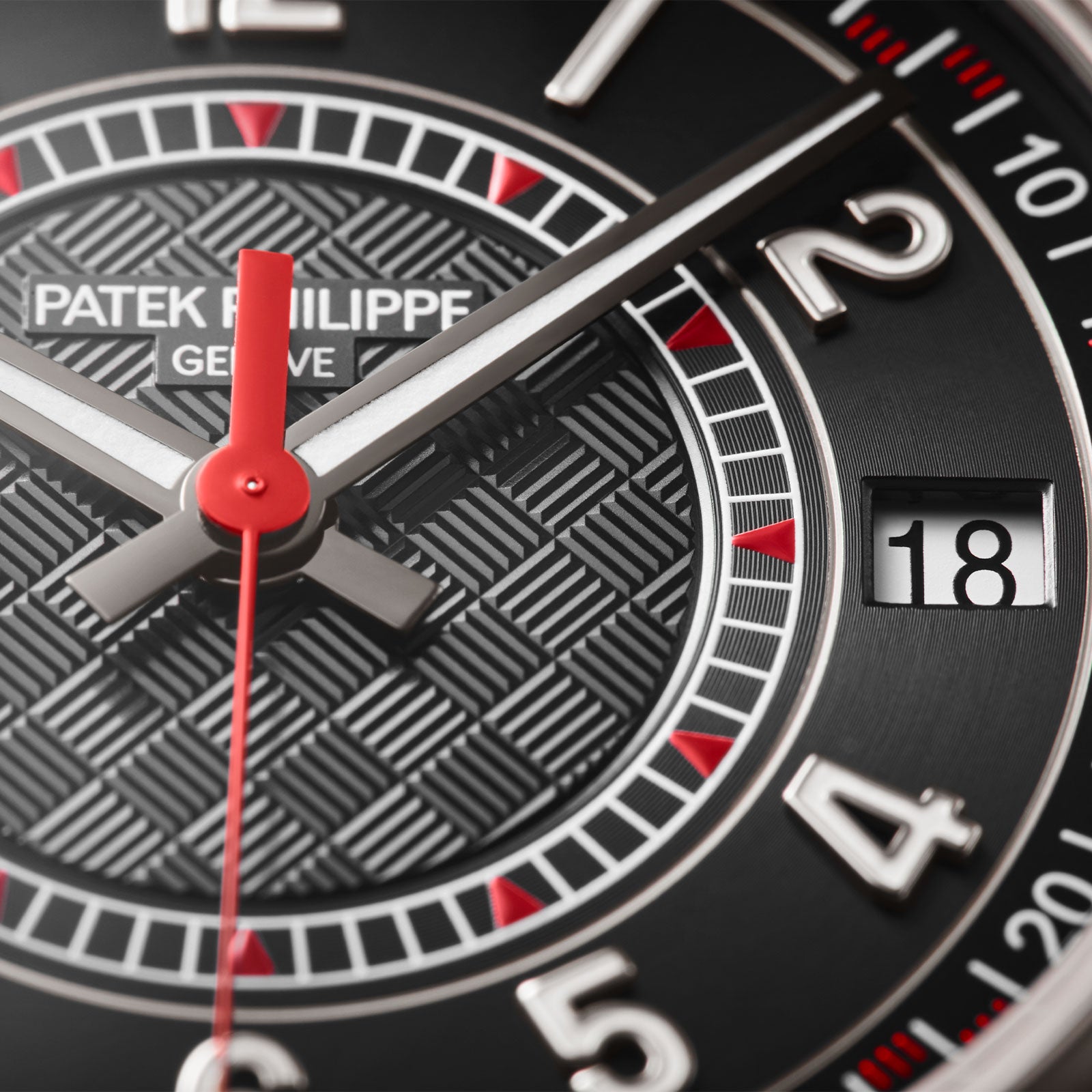 Calatrava Date & Sweep Seconds 6007G-010 simple Pursuit