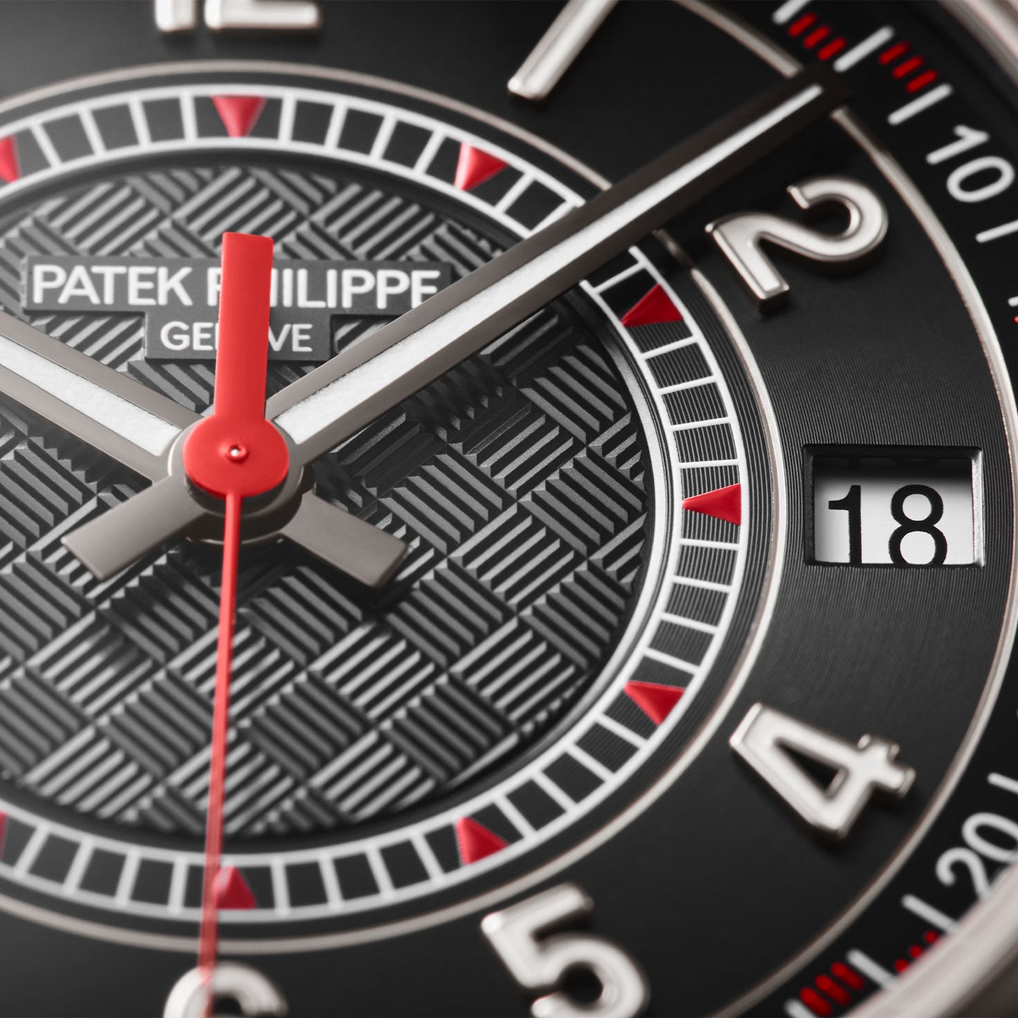 Calatrava Date & Sweep Seconds 6007G-010 simple Pursuit