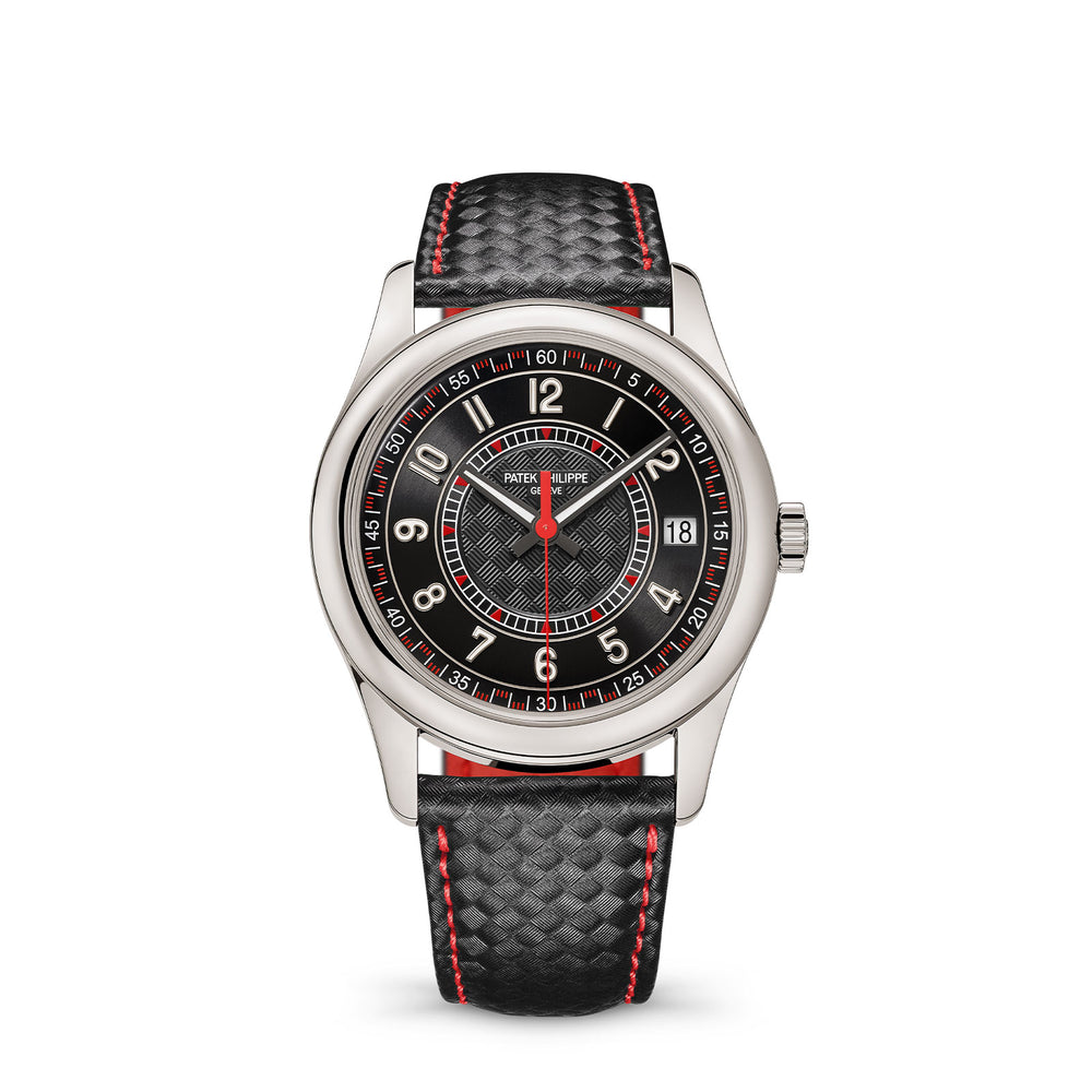 Calatrava Date & Sweep Seconds 6007G-010 simple Pursuit