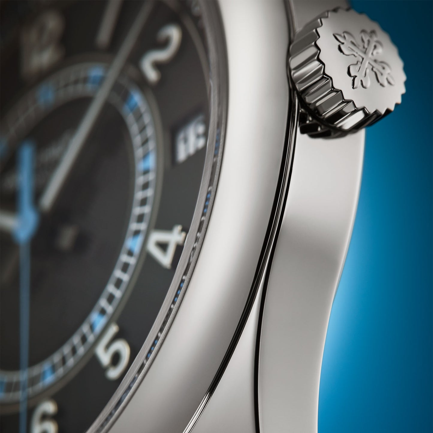 Calatrava Date & Sweep Seconds 6007G-011 simple Pursuit