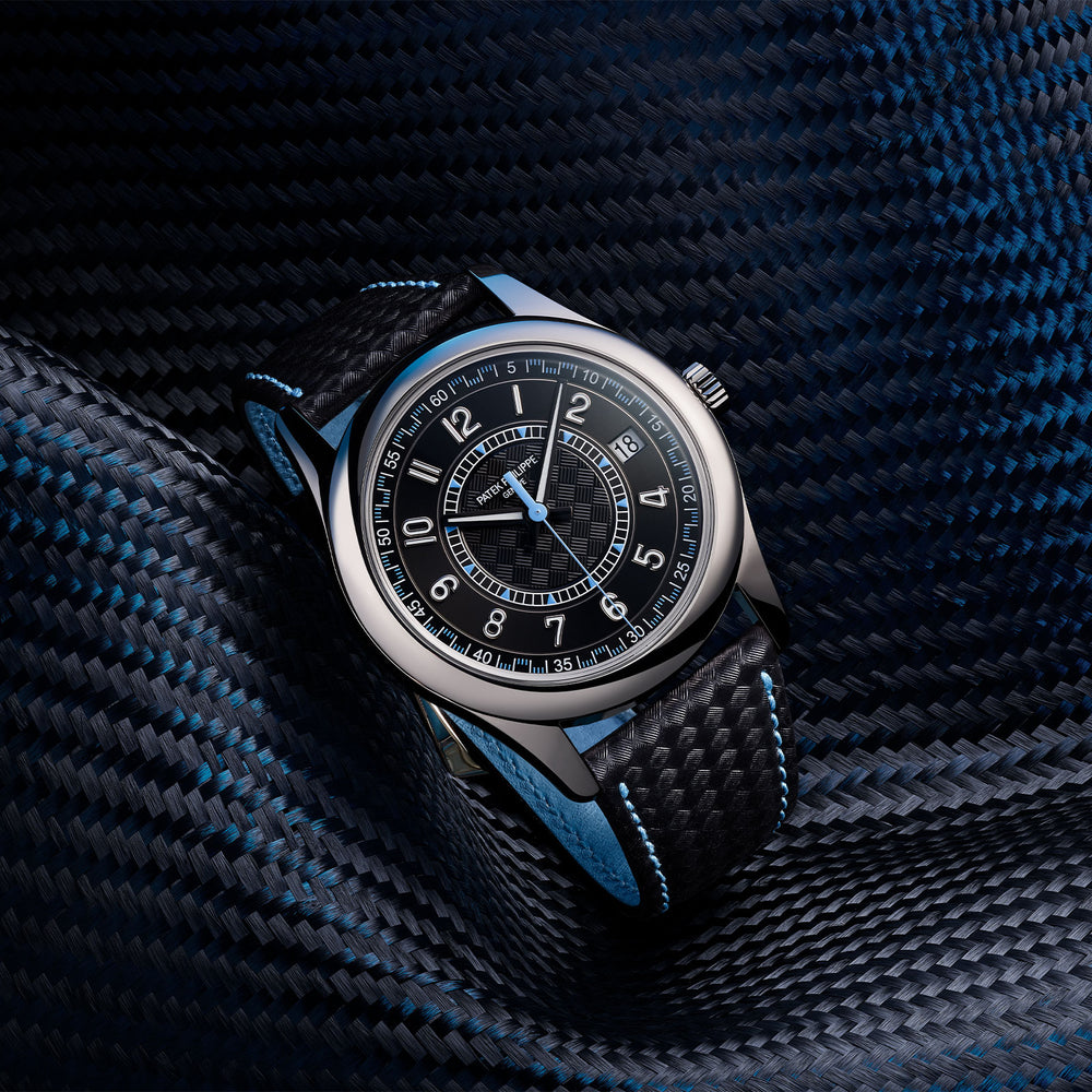 Calatrava Date & Sweep Seconds 6007G-011 simple Pursuit