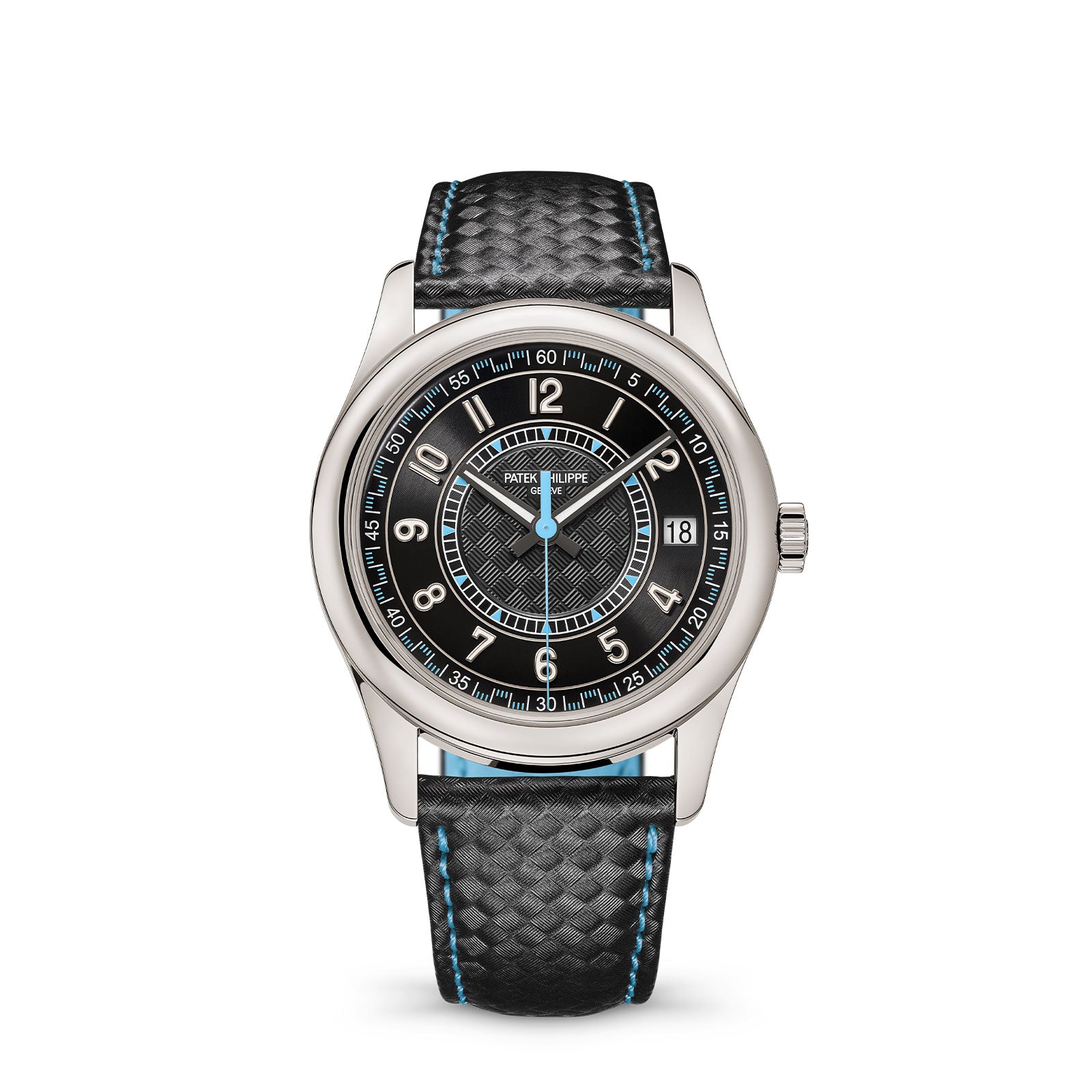 Calatrava Date & Sweep Seconds 6007G-011 simple Pursuit