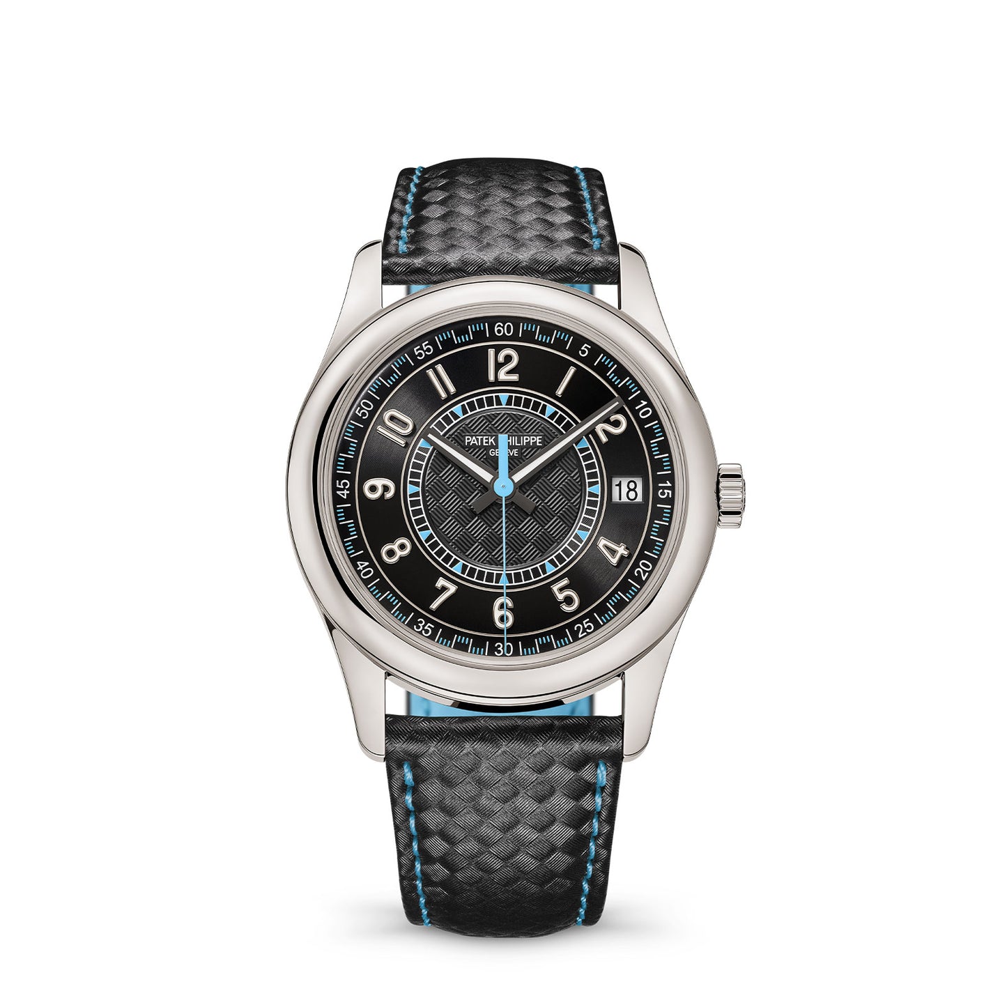 Calatrava Date & Sweep Seconds 6007G-011 simple Pursuit