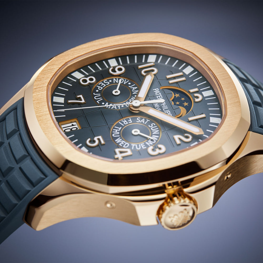 Aquanaut Annual Calendar & Moon Phases 5261R-001 simple Pursuit