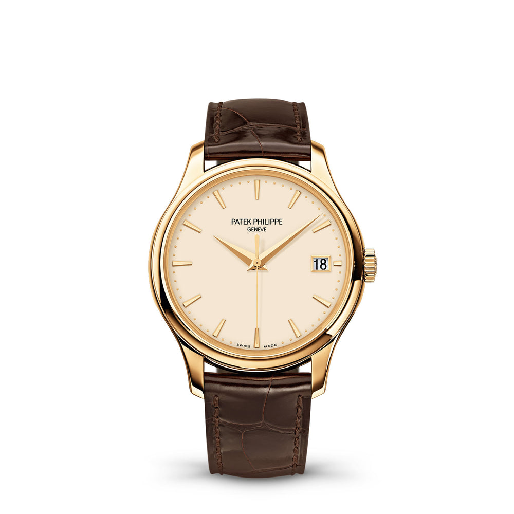 Calatrava Date & Sweep Seconds 5227J-001 simple Pursuit