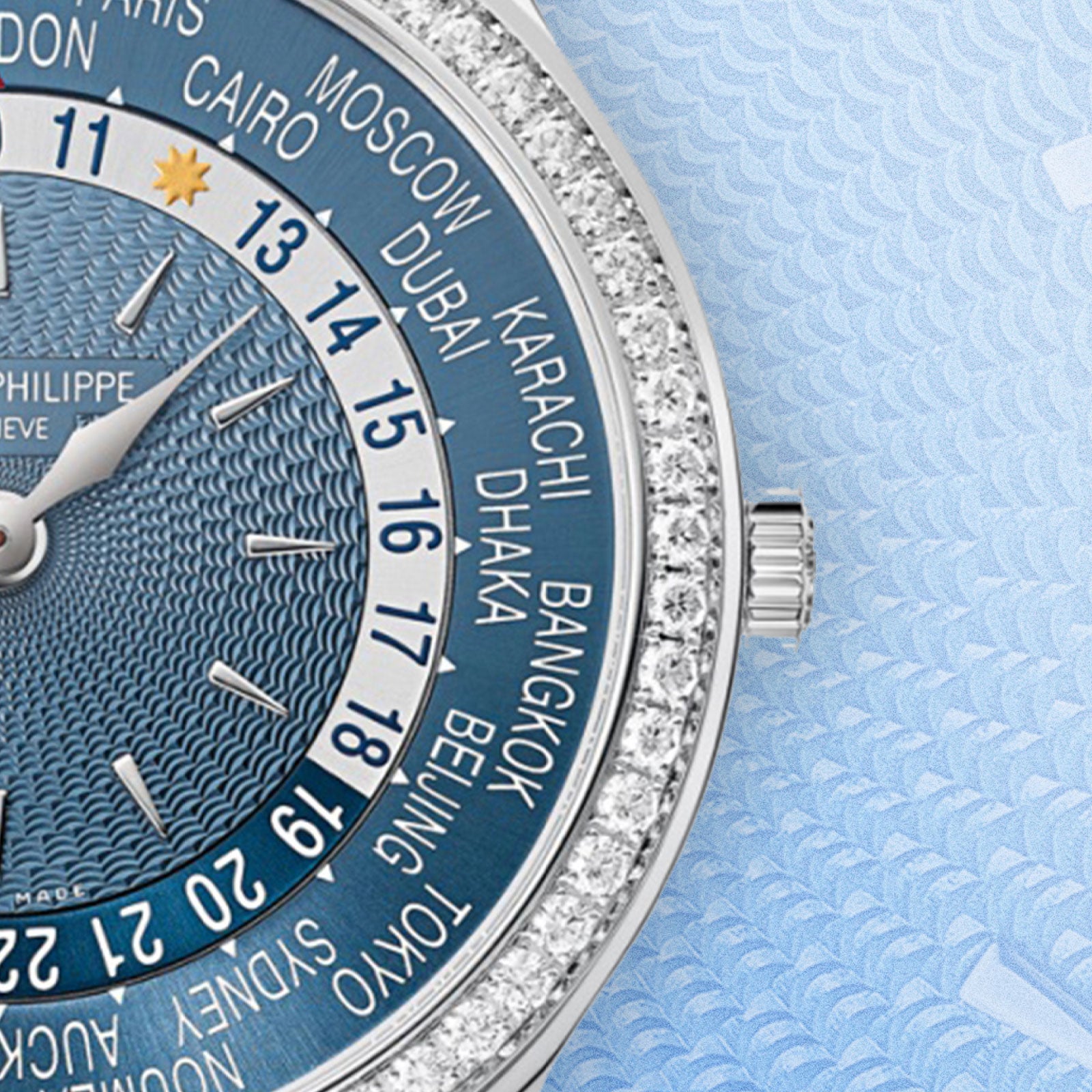 Complications World Time 7130G-016 simple Pursuit