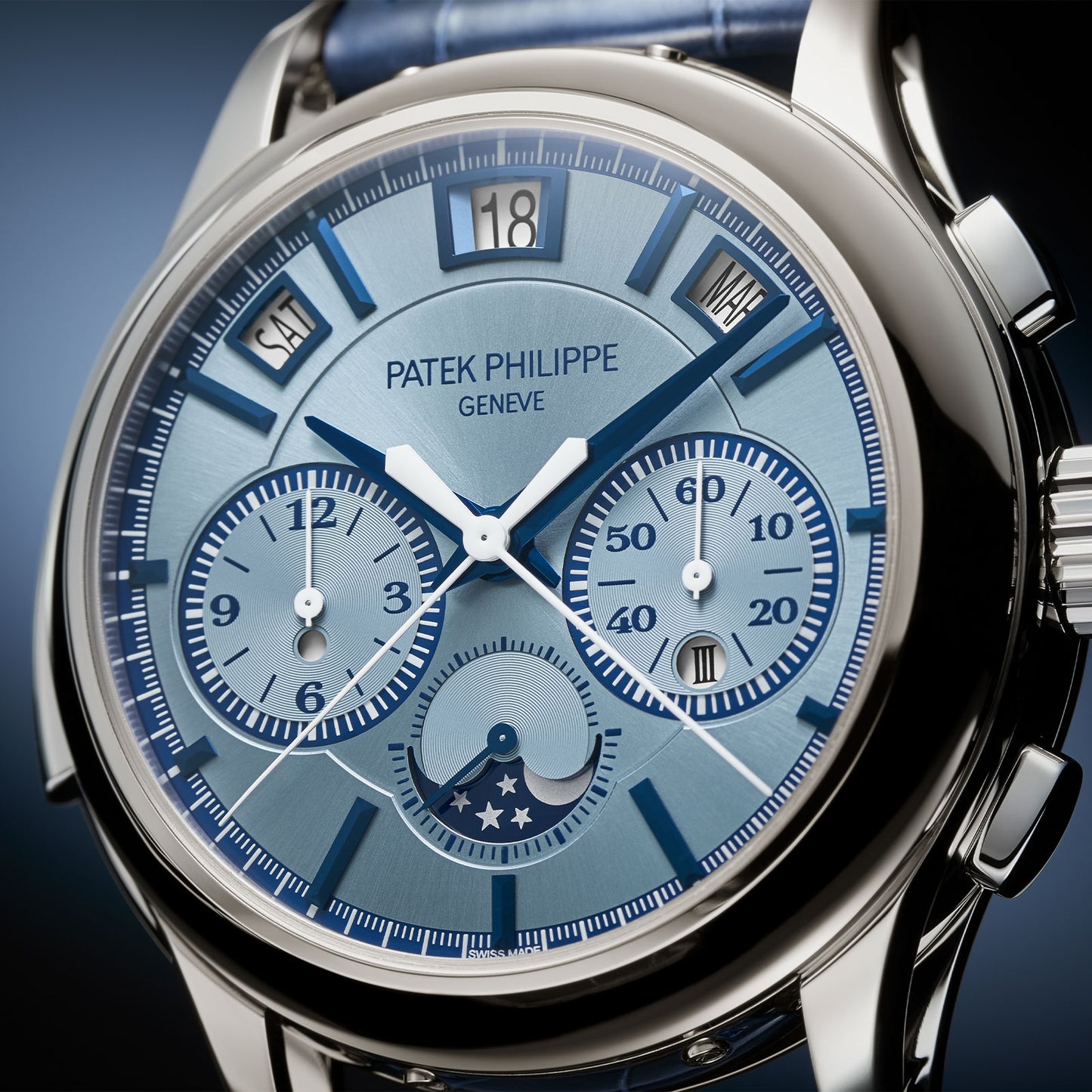 Grand Complications Minute Repeater Split-seconds Chronograph & Perpetual Calendar 5308G-001 simple Pursuit