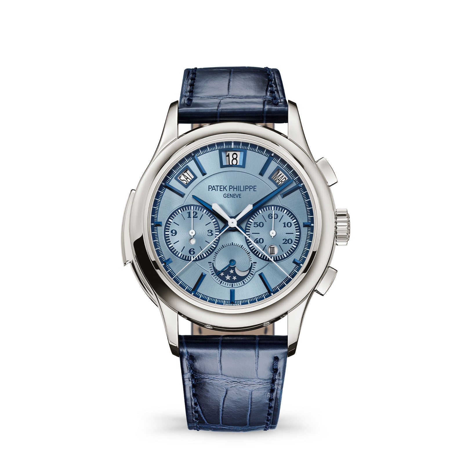 Grand Complications Minute Repeater Split-seconds Chronograph & Perpetual Calendar 5308G-001 simple Pursuit