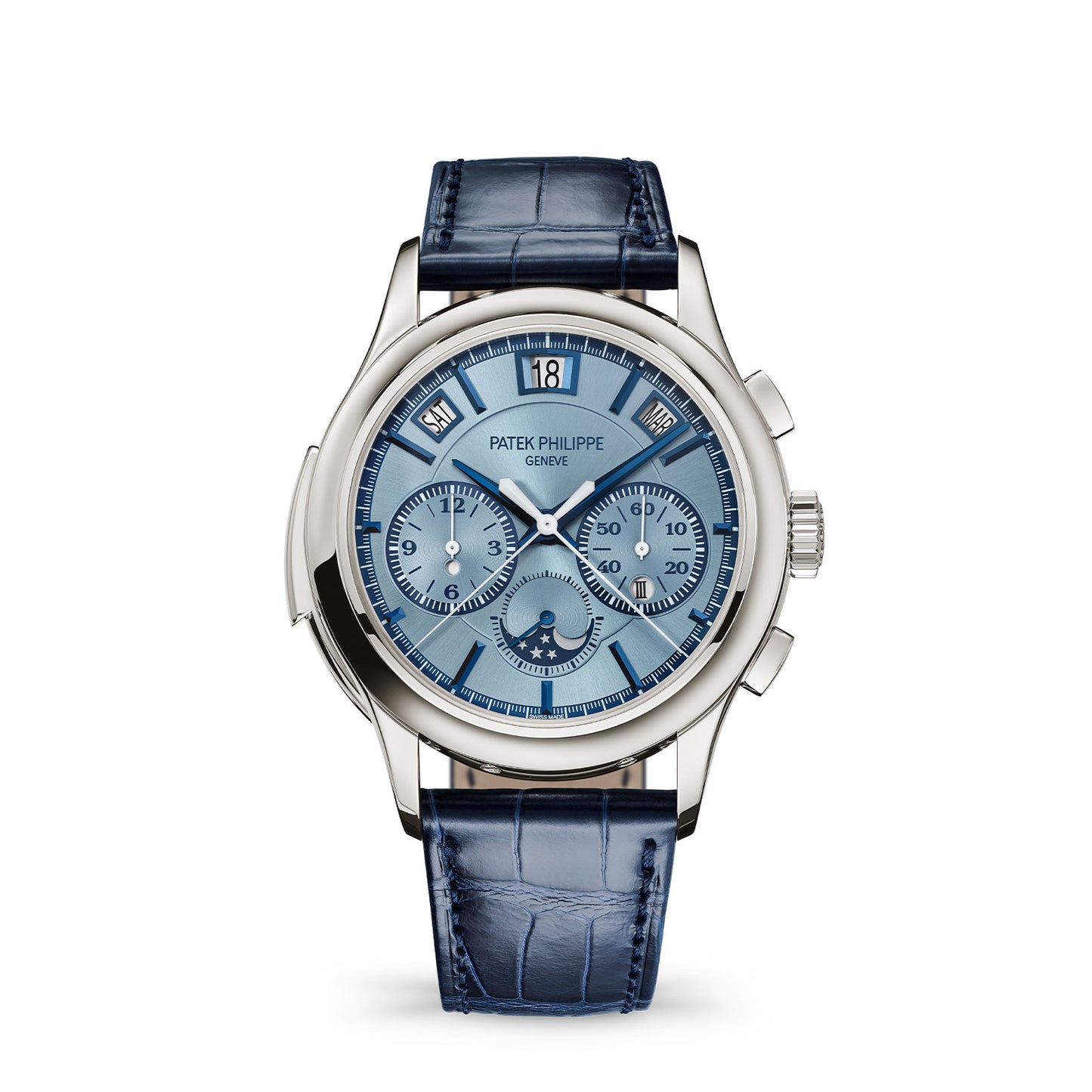 Grand Complications Minute Repeater Split-seconds Chronograph & Perpetual Calendar 5308G-001 simple Pursuit