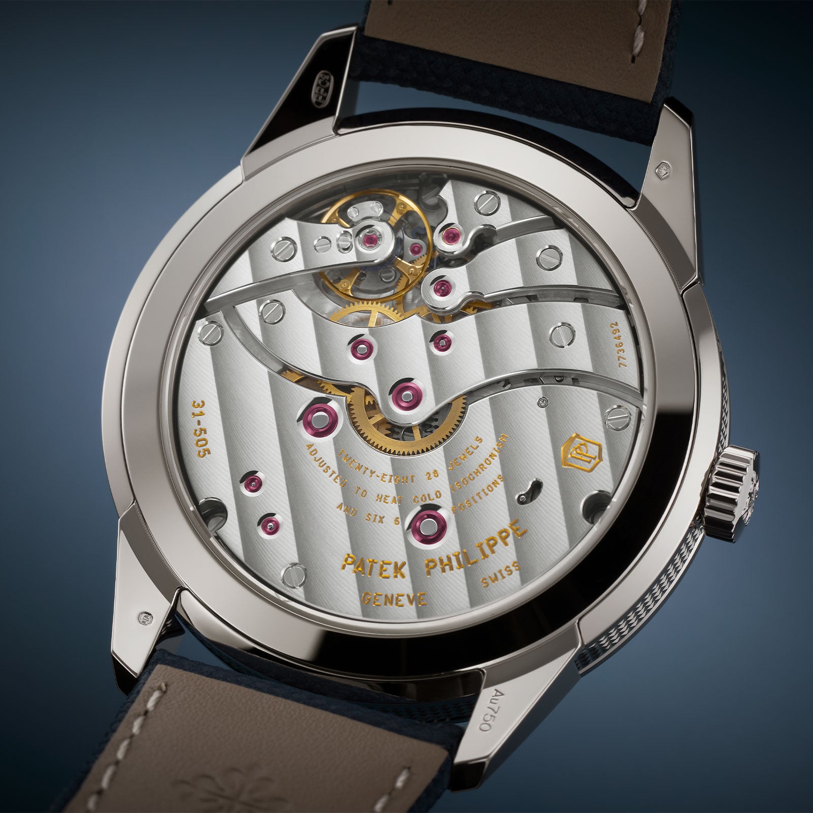 Complications Calatrava 8-Day Power Reserve & Instantaneous Day & Date 5328G-001 simple Pursuit
