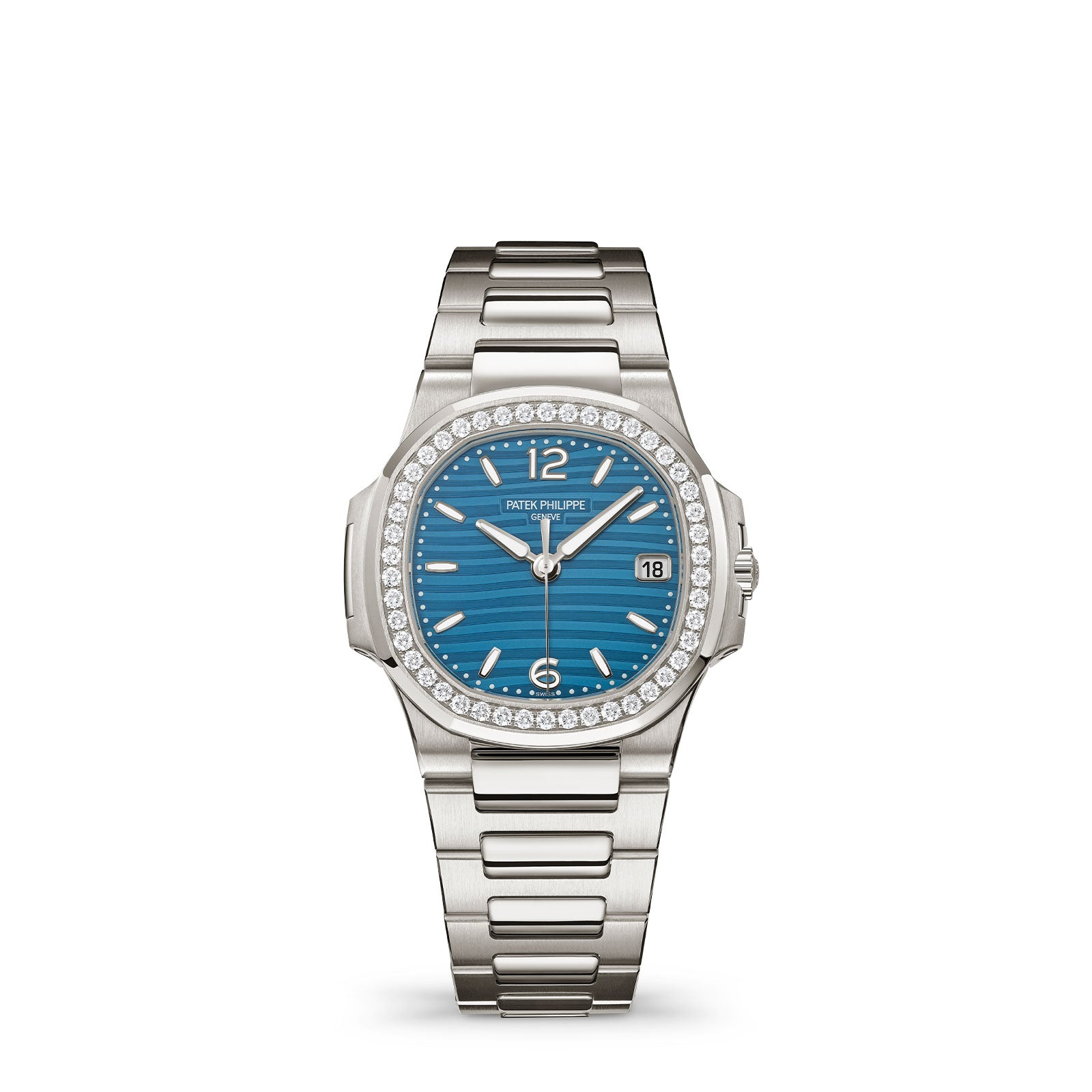 Nautilus Date & Central Seconds 7010/1G-013 simple Pursuit