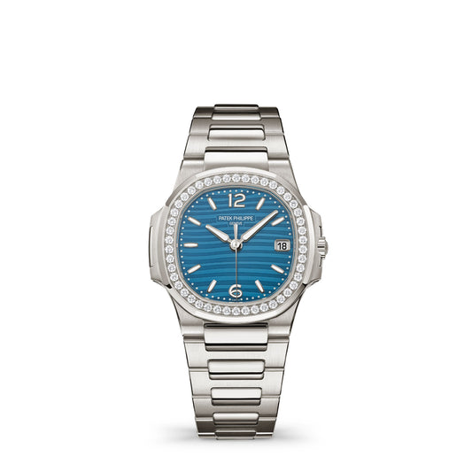 Nautilus Date & Central Seconds 7010/1G-013 simple Pursuit