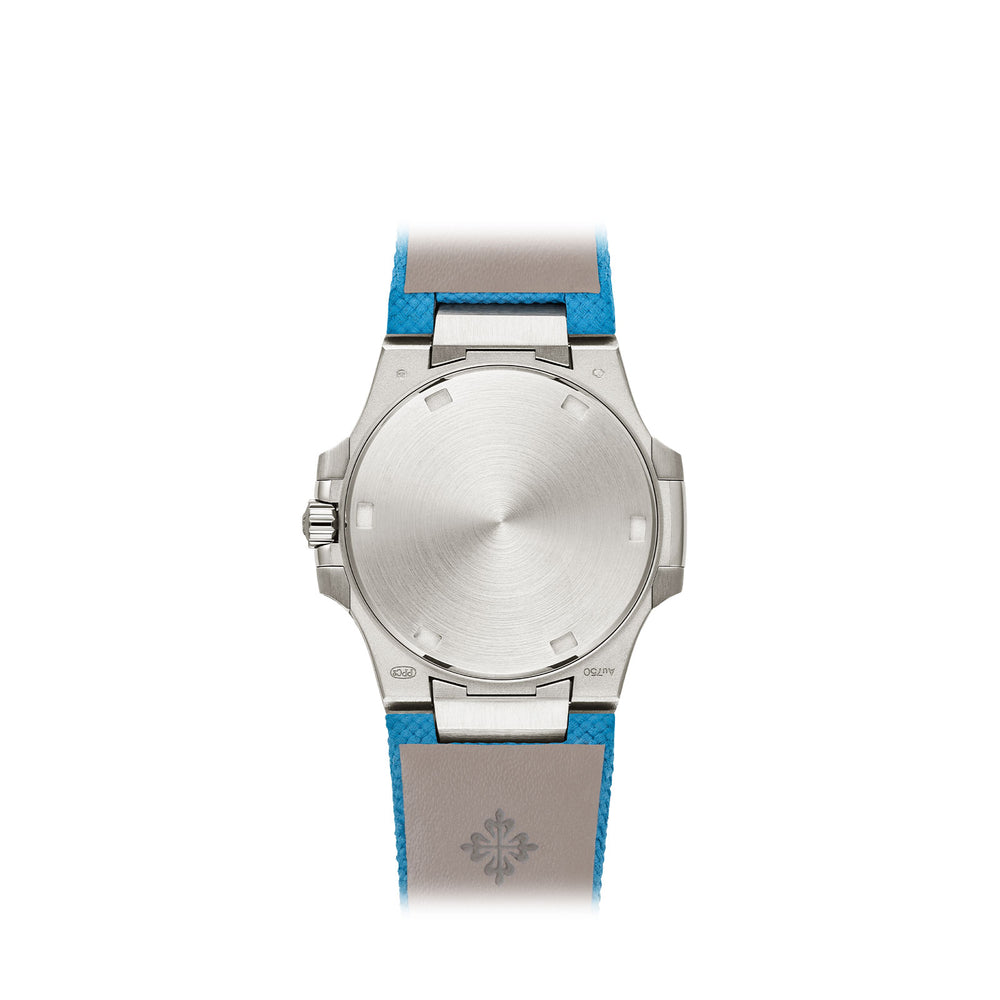 Nautilus Date & Central Seconds 7010G-013 simple Pursuit