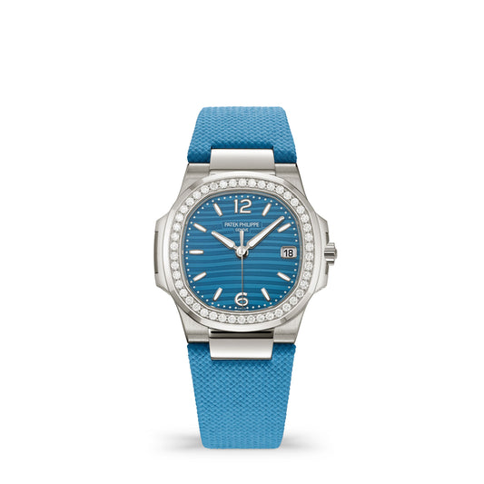 Nautilus Date & Central Seconds 7010G-013 simple Pursuit