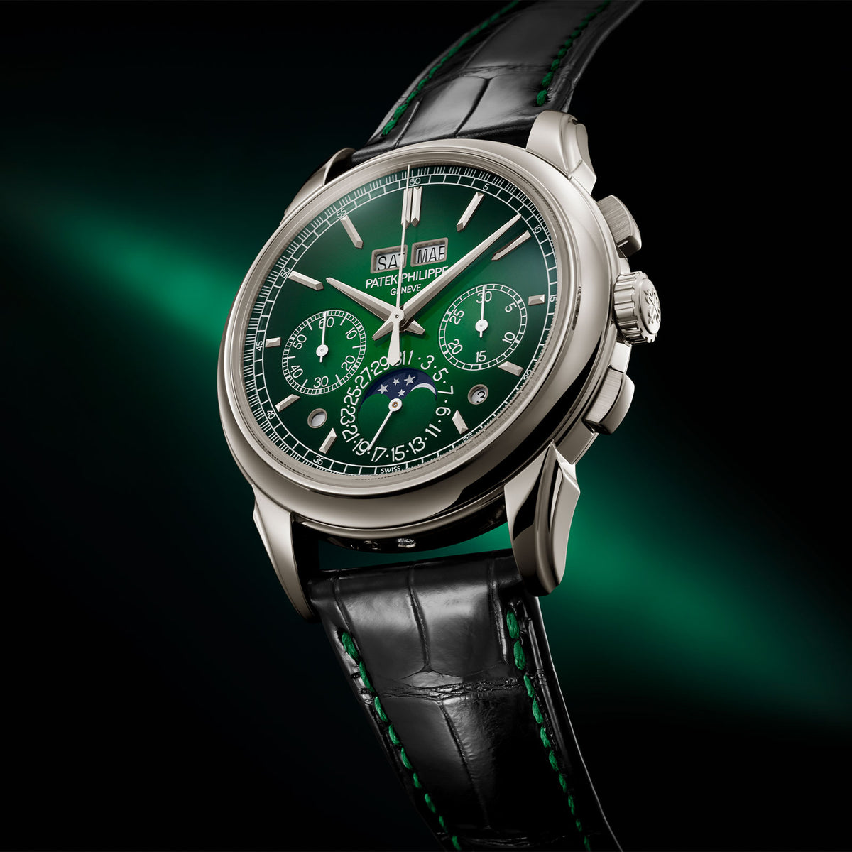 Grand Complications Chronograph & Perpetual Calendar 5270P-014 simple Pursuit