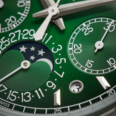 Grand Complications Chronograph & Perpetual Calendar 5270P-014 simple Pursuit