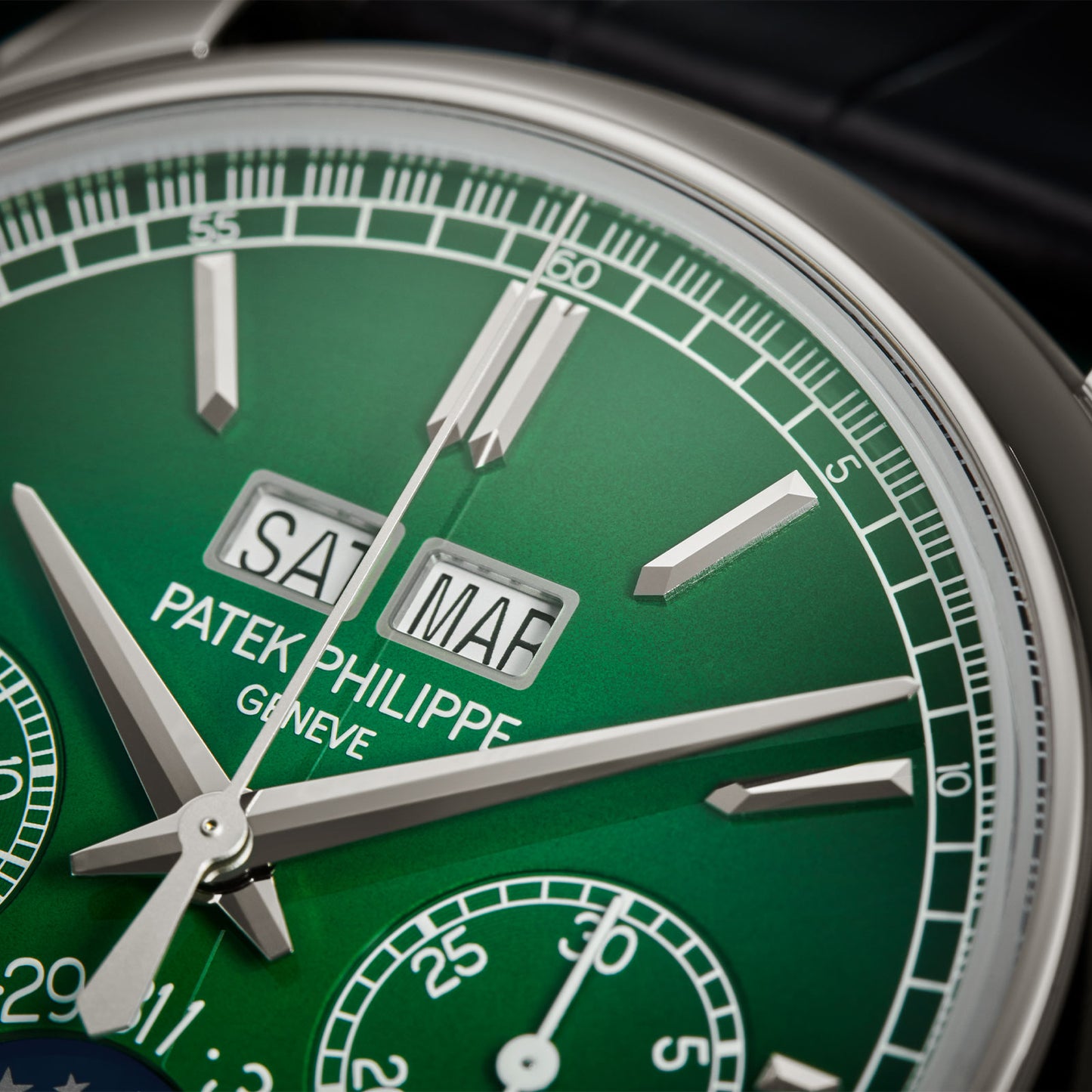 Grand Complications Chronograph & Perpetual Calendar 5270P-014 simple Pursuit