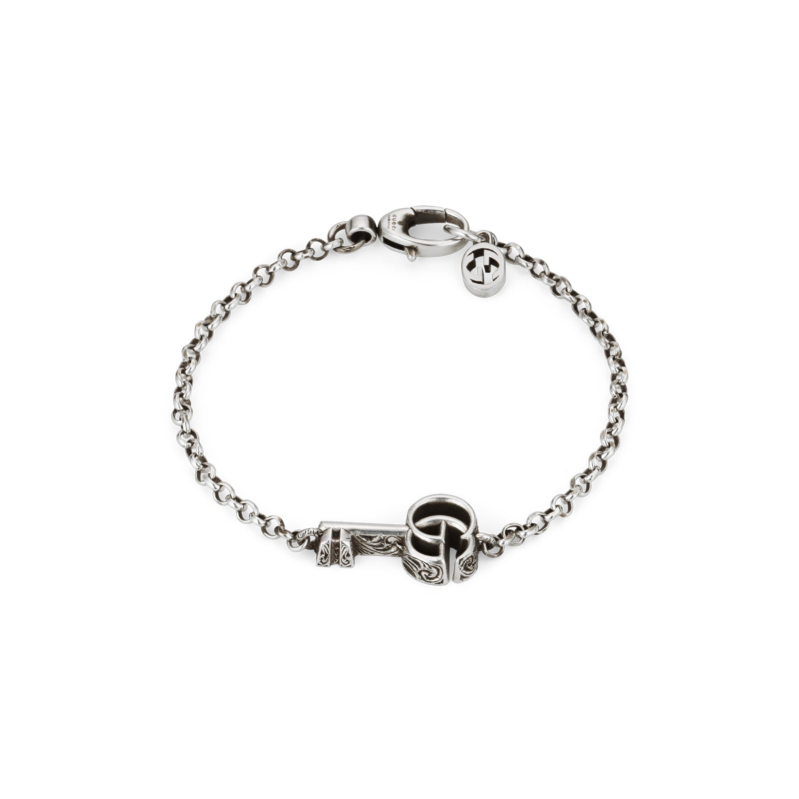 GG Marmont Silver Double G Key Bracelet variant Pursuit