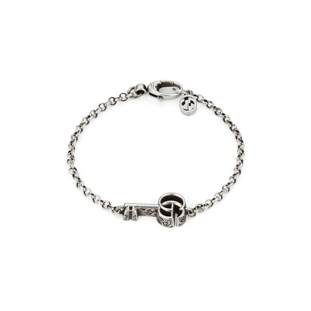 GG Marmont Silver Double G Key Bracelet variant Pursuit