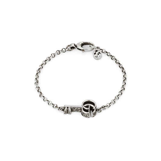 GG Marmont Silver Double G Key Bracelet variant Pursuit