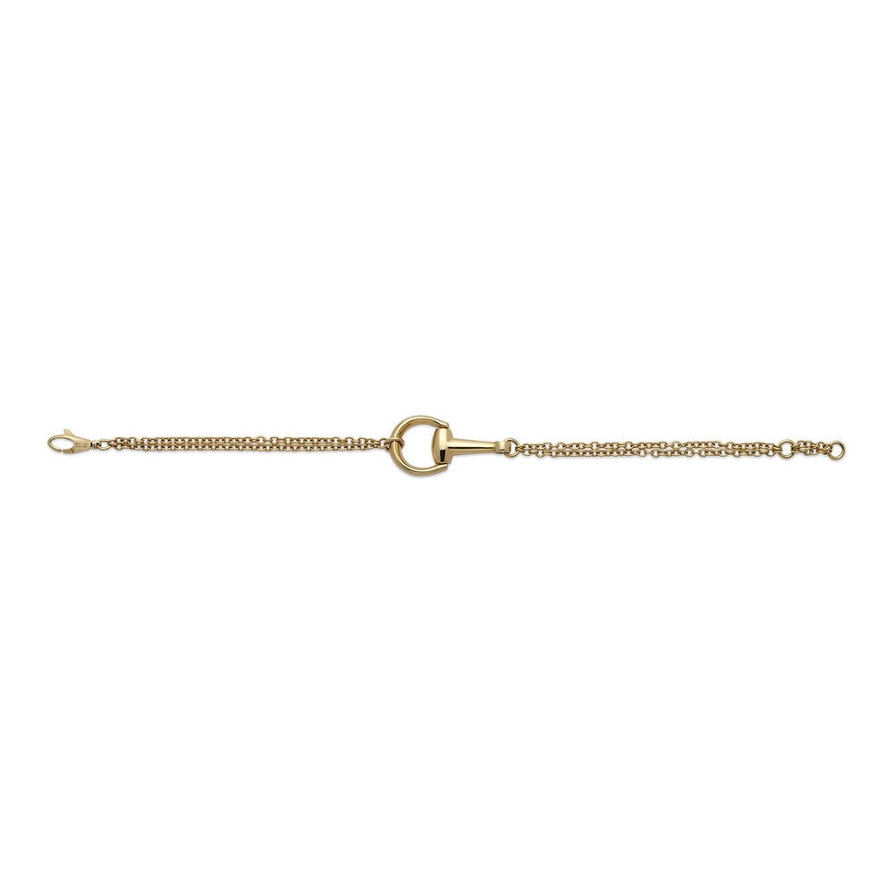 Gucci Horsebit 18ct Yellow Gold Chain Bracelet variant Pursuit