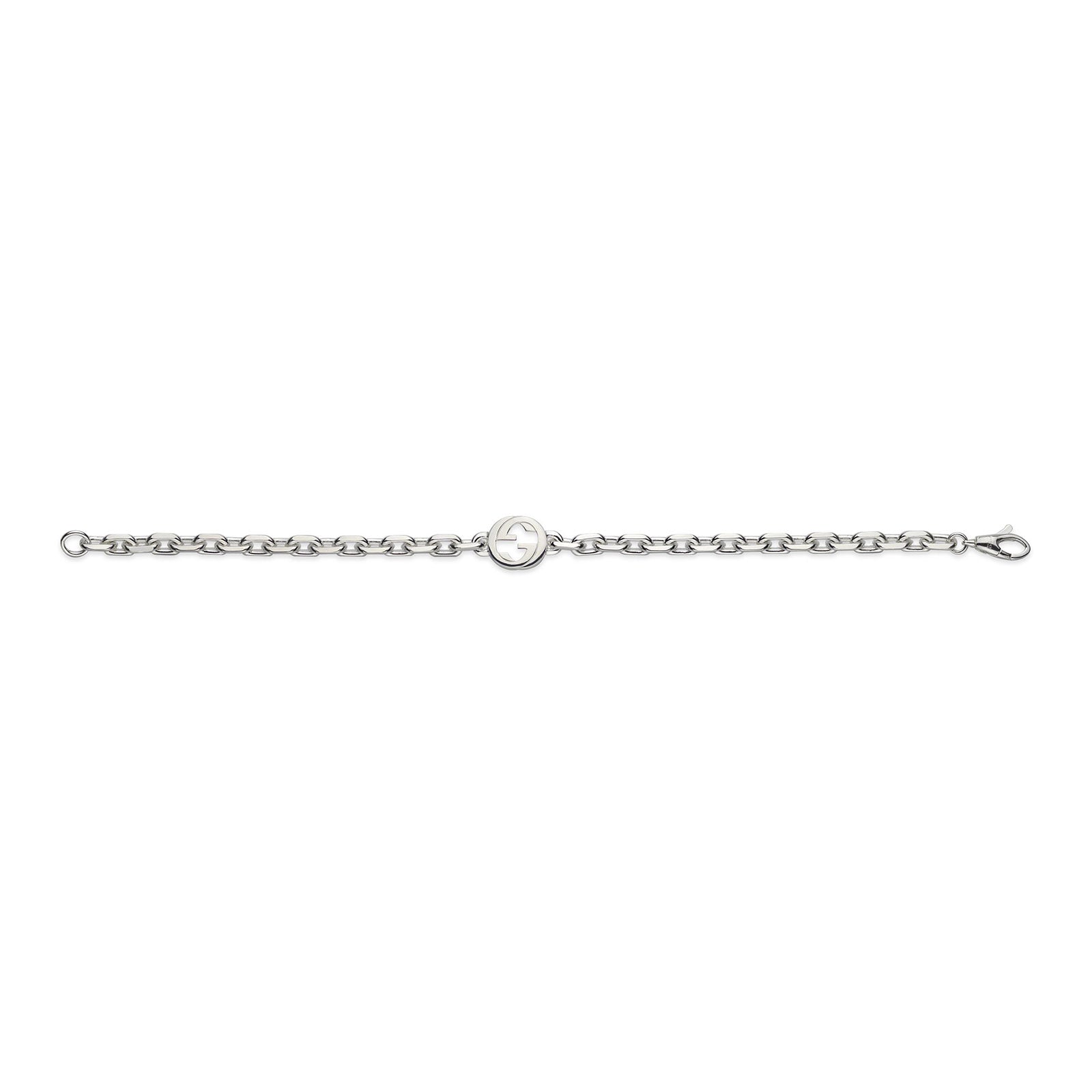 Gucci Interlocking Silver Chain Bracelet variant Pursuit